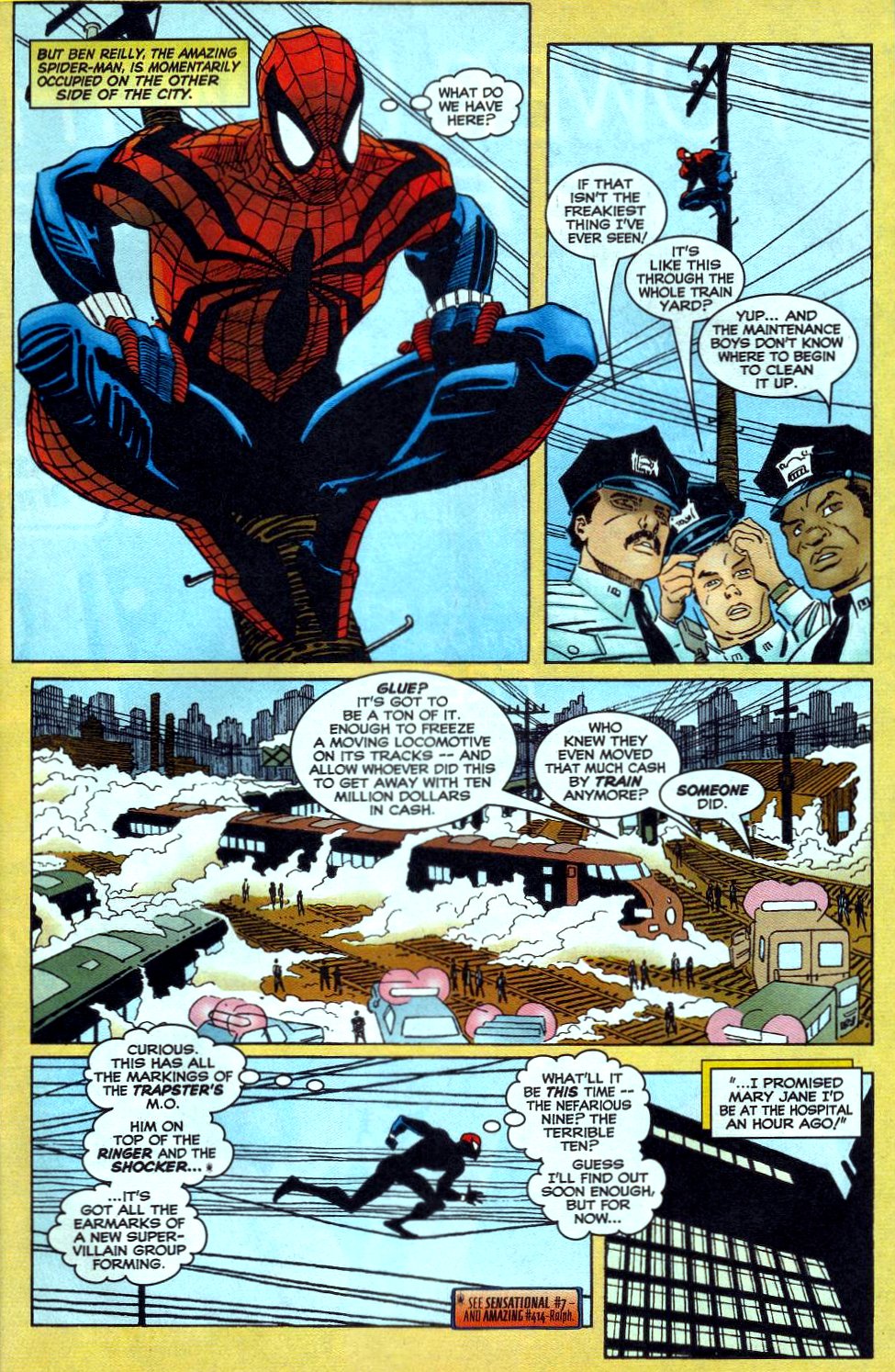 Read online Spider-Man (1990) comic -  Issue #71 - The Promise - 7