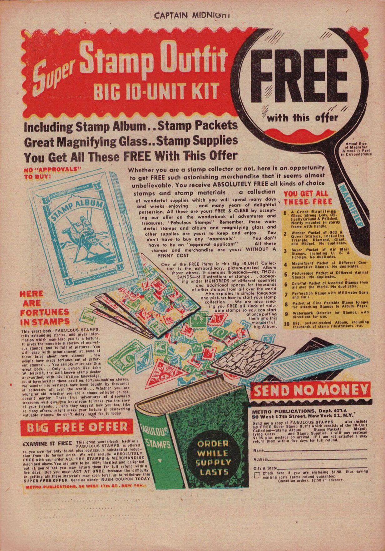 Read online Captain Midnight (1942) comic -  Issue #16 - 50