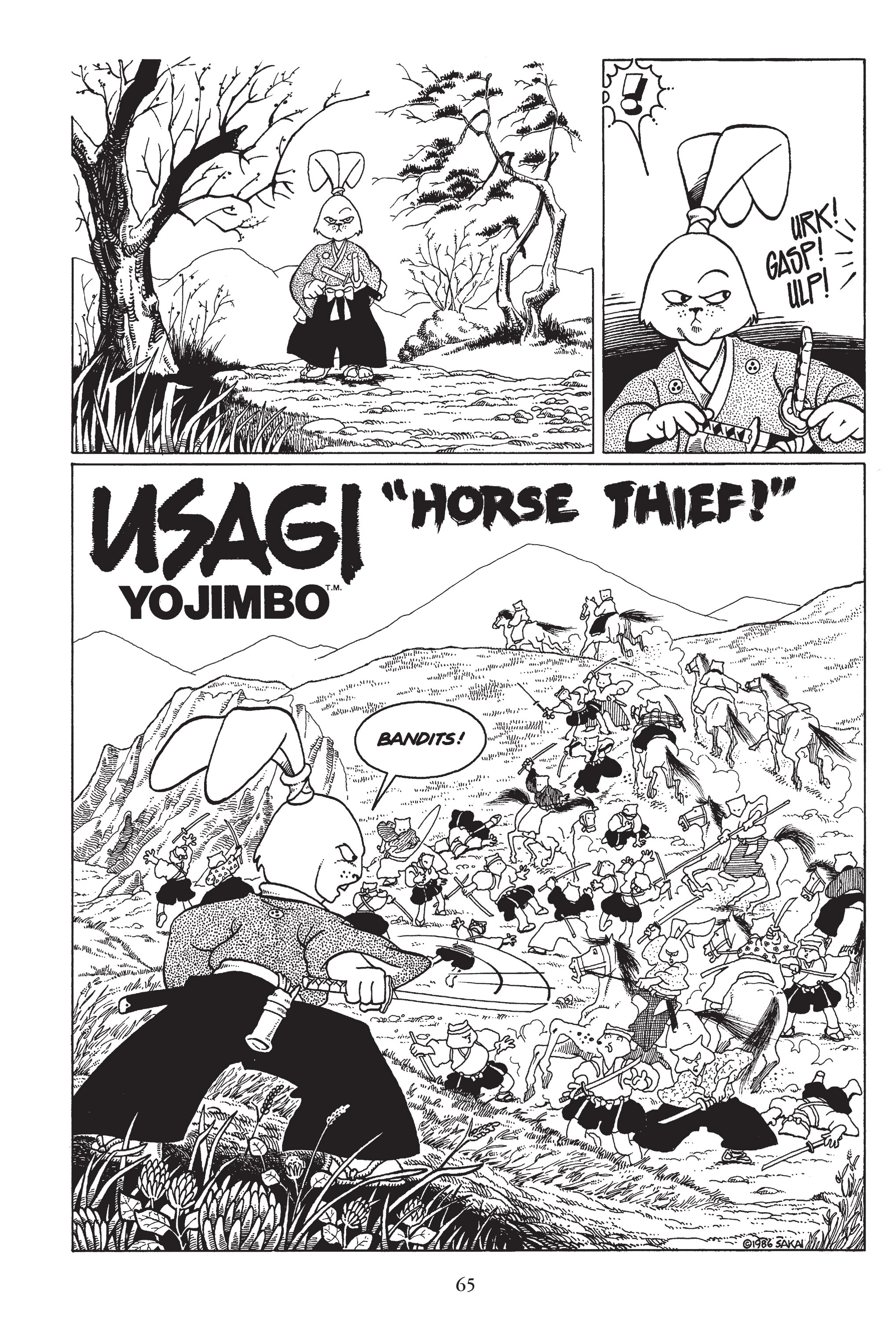 Read online Usagi Yojimbo (1987) comic -  Issue # _TPB 1 - 66