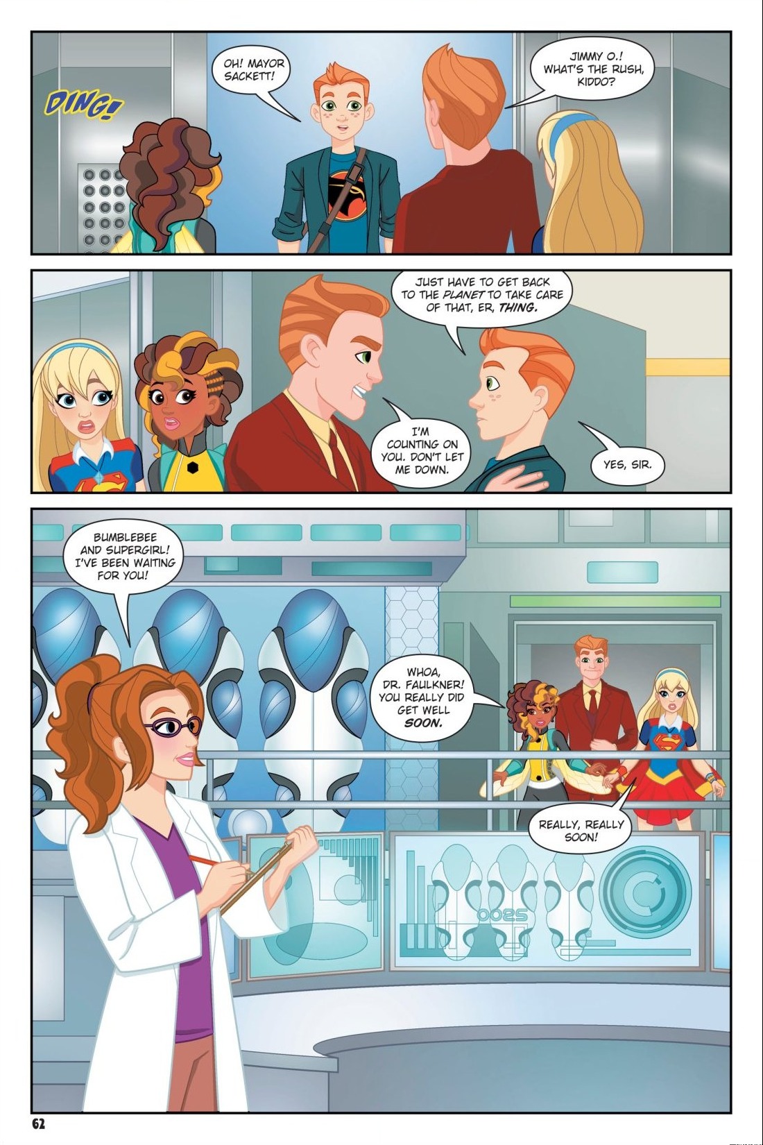 Read online DC Super Hero Girls: Date With Disaster comic -  Issue # TPB - 61