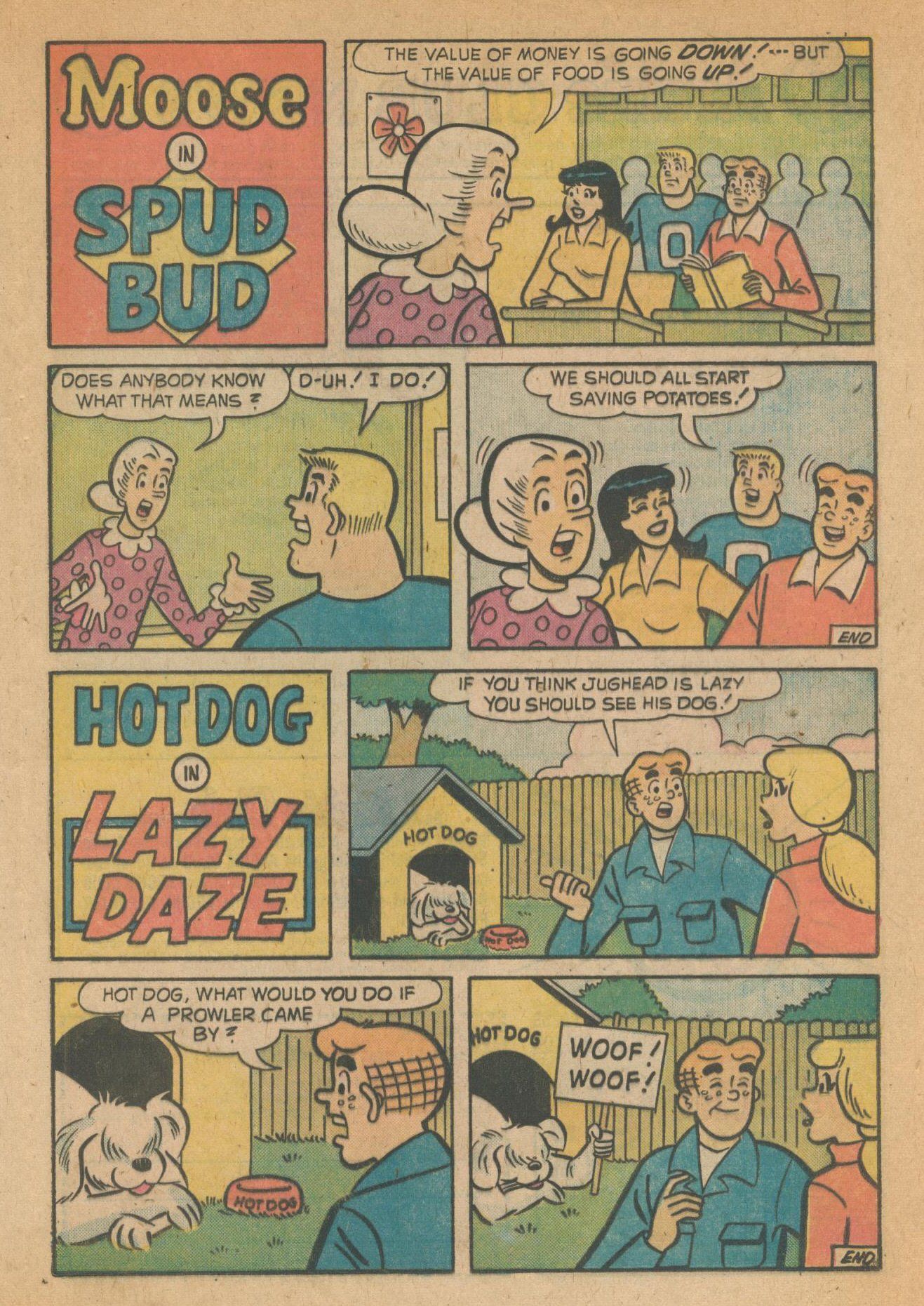 Read online Archie's Joke Book Magazine comic -  Issue #208 - 21