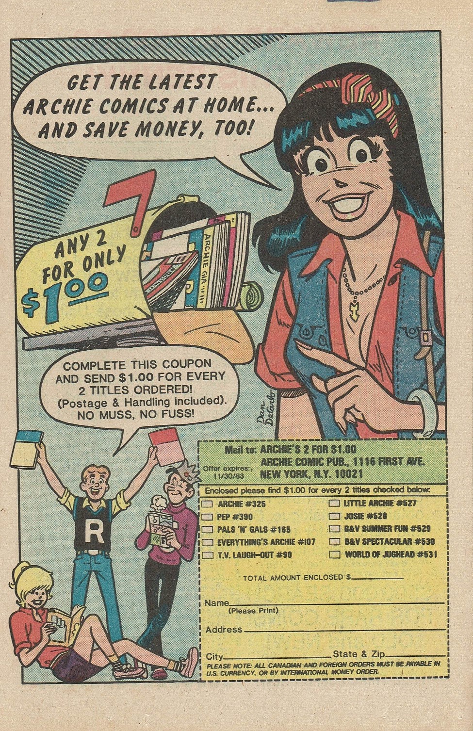 Read online Archie at Riverdale High (1972) comic -  Issue #92 - 11