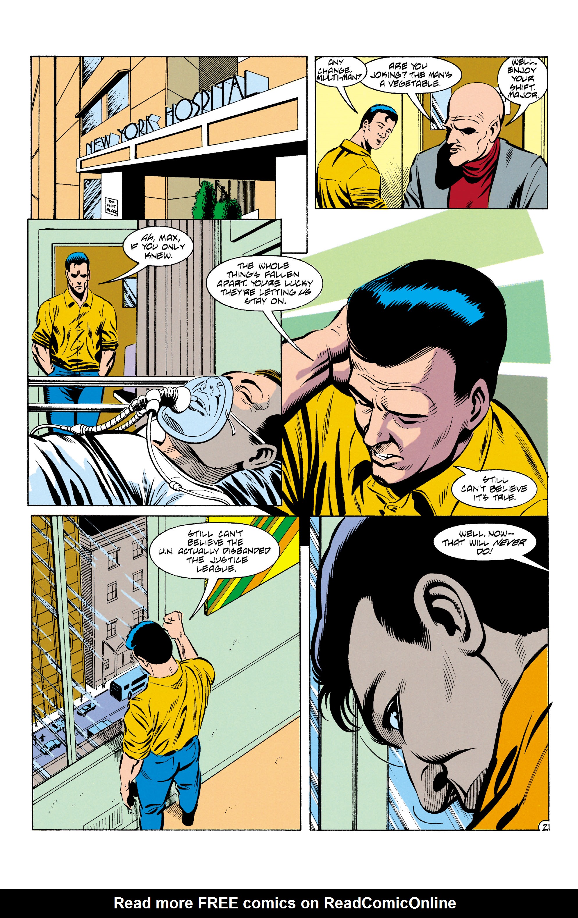 Read online Justice League Europe comic -  Issue #32 - 22