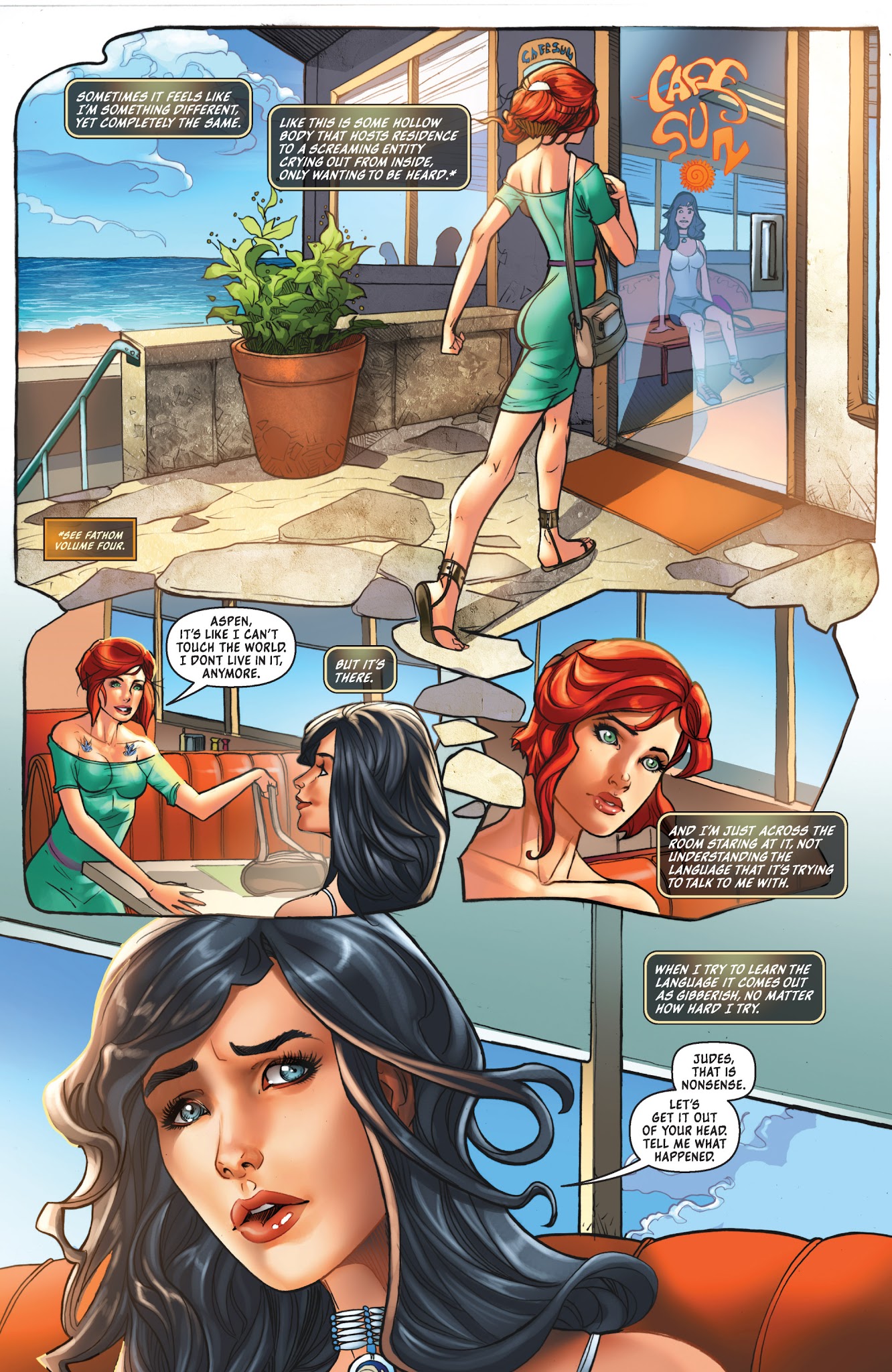 Read online Michael Turner's Fathom (2013) comic -  Issue # _Annual 1 - 14