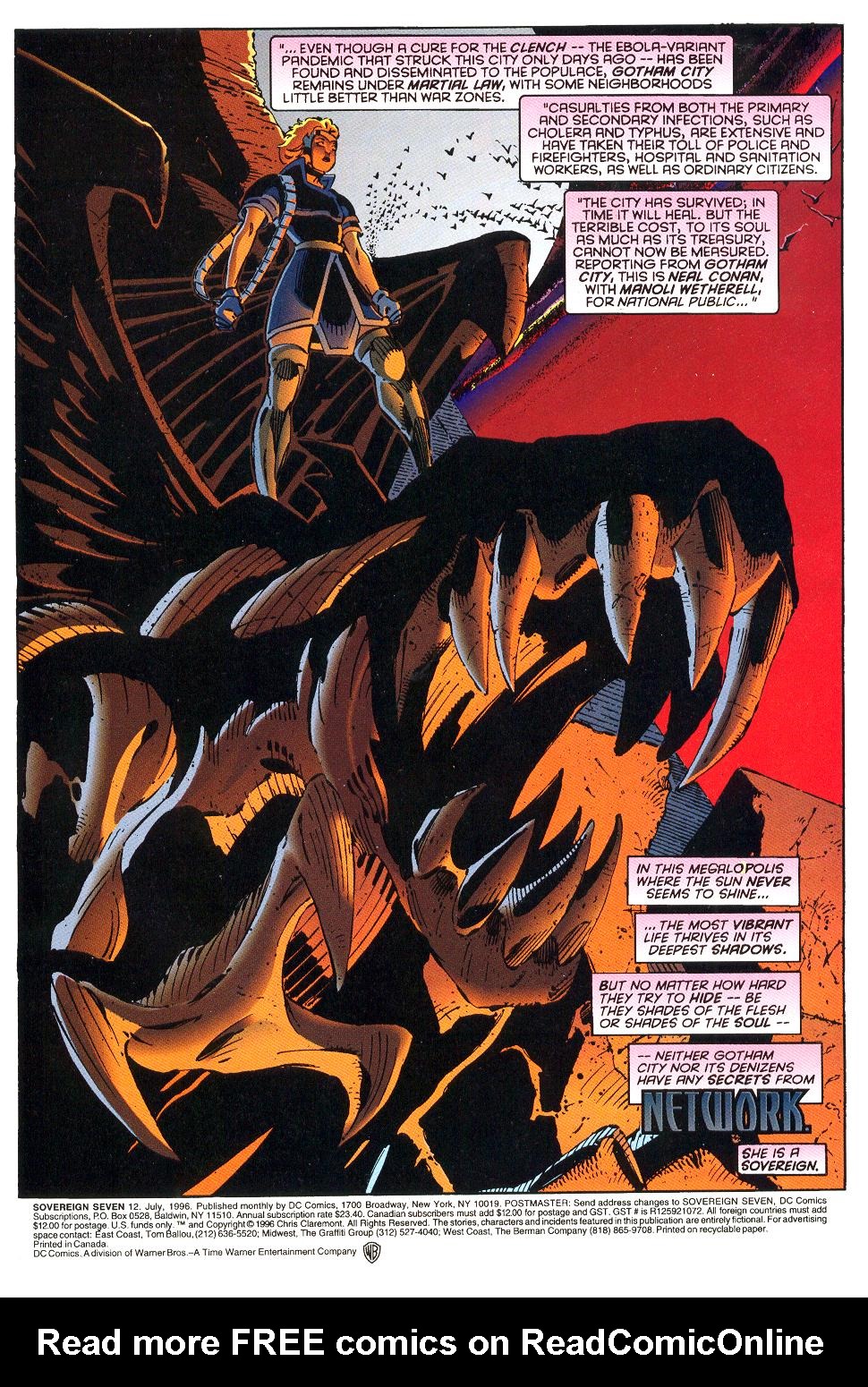 Read online Sovereign Seven comic -  Issue #12 - 2