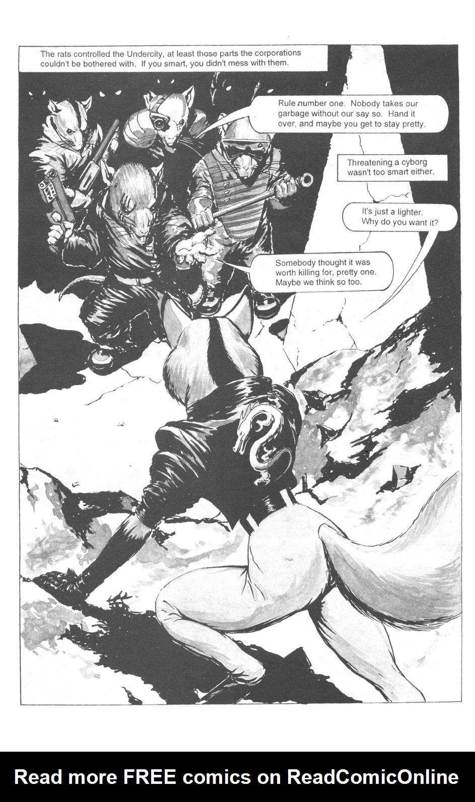 Read online Zaibatsu Tears comic -  Issue #1 - 17