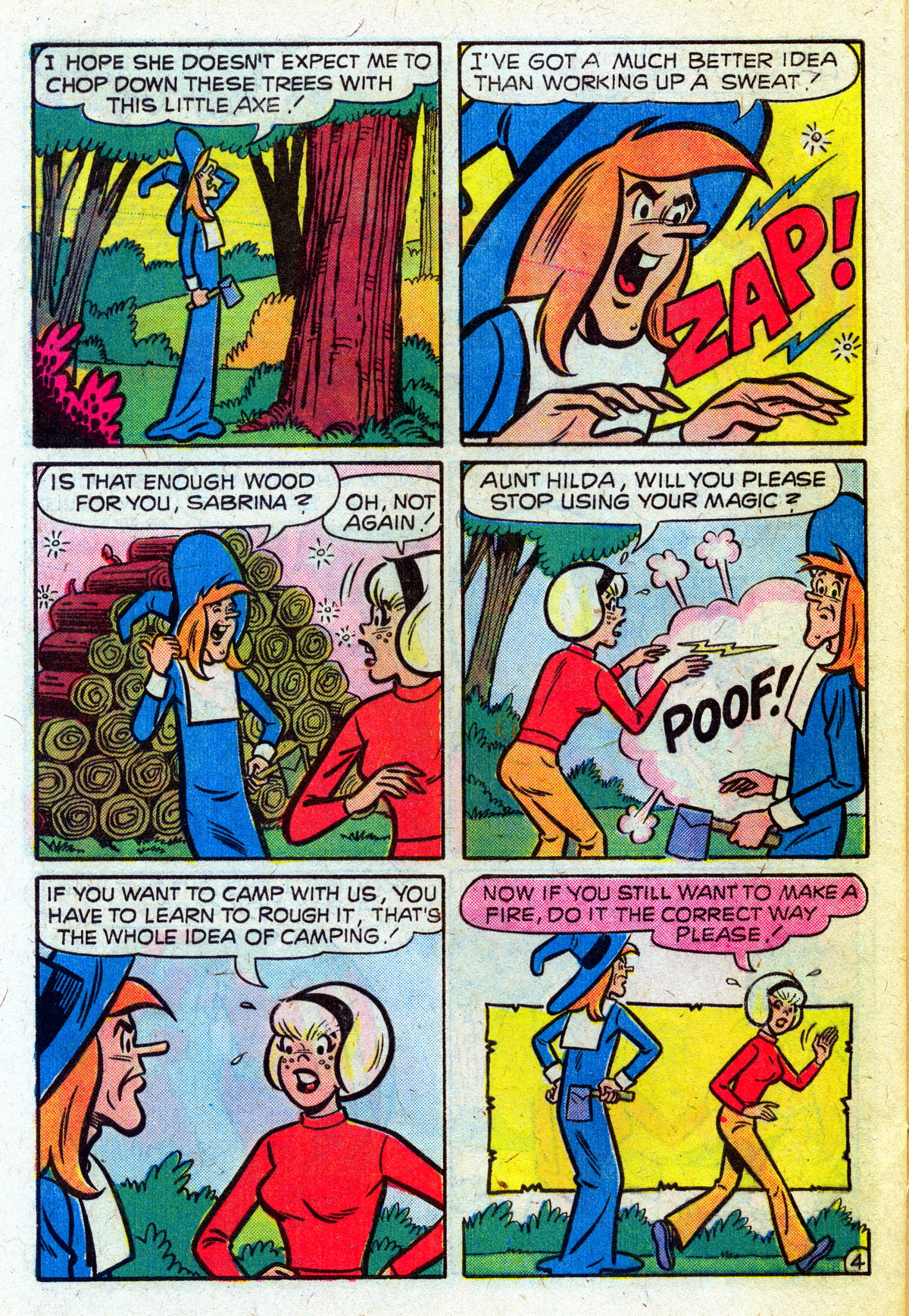Read online Sabrina The Teenage Witch (1971) comic -  Issue #32 - 32