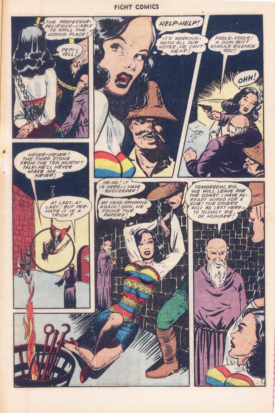 Read online Fight Comics comic -  Issue #37 - 47