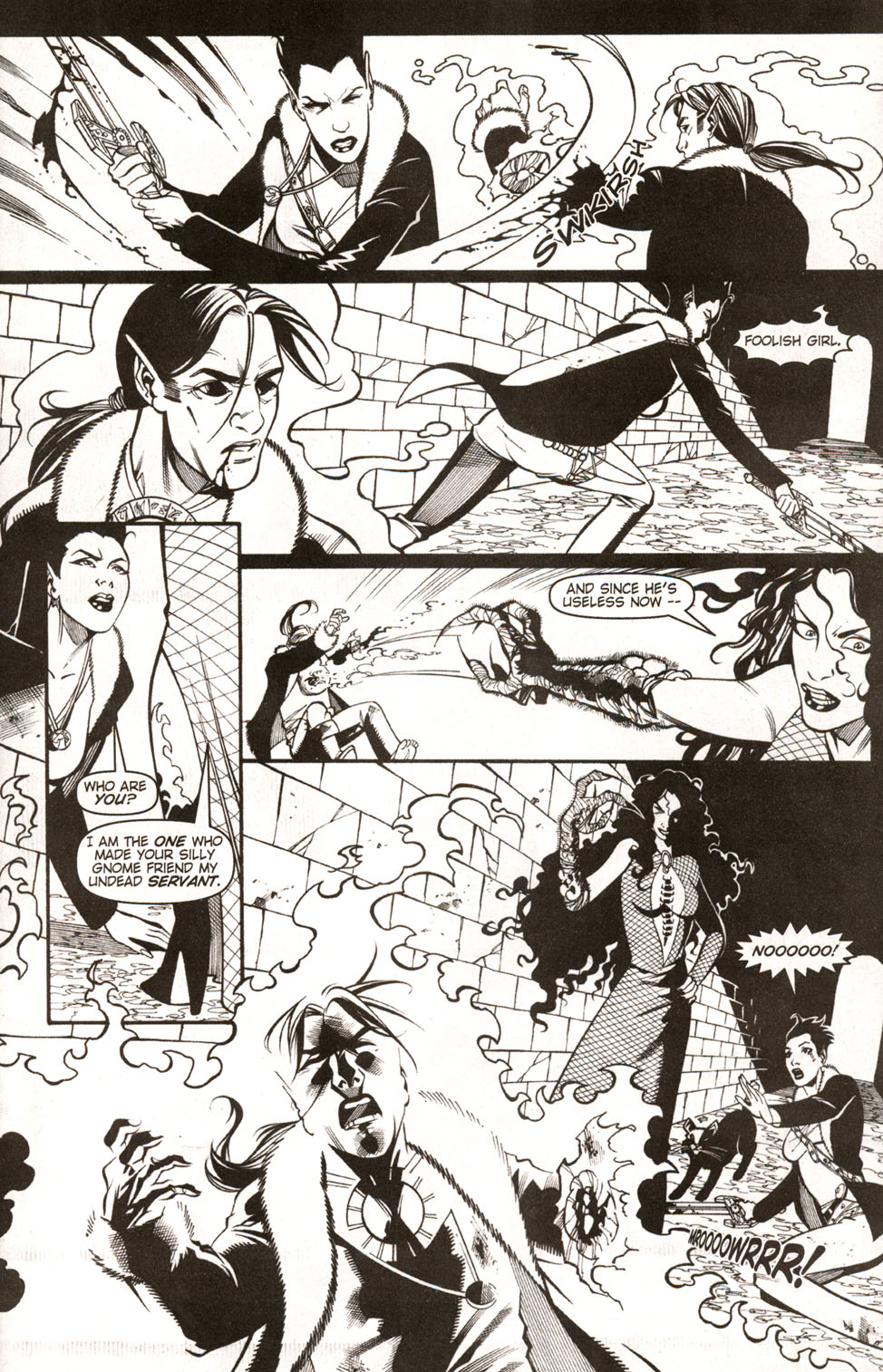 Read online Dungeons & Dragons: Black & White comic -  Issue #6 - 8