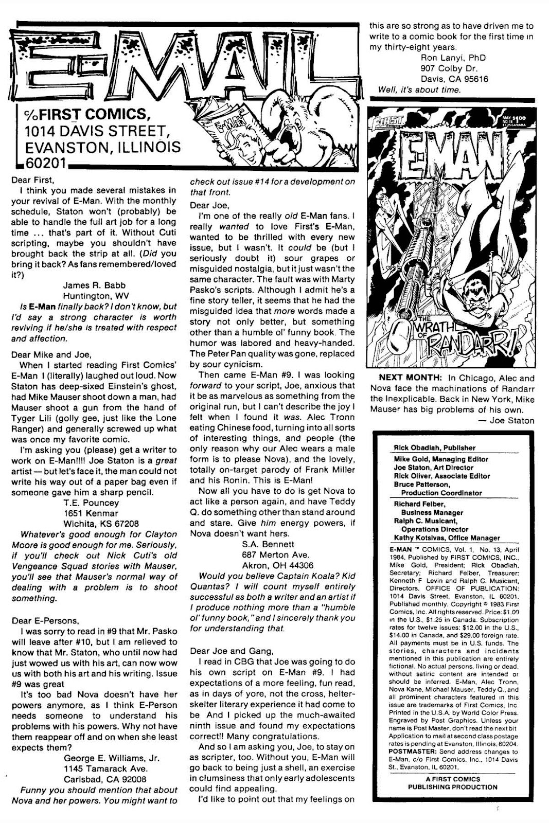E-Man (1983) 13 Page 2