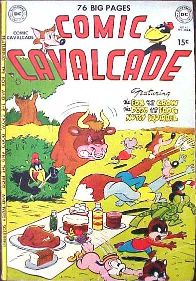 Read online Comic Cavalcade comic -  Issue #43 - 1