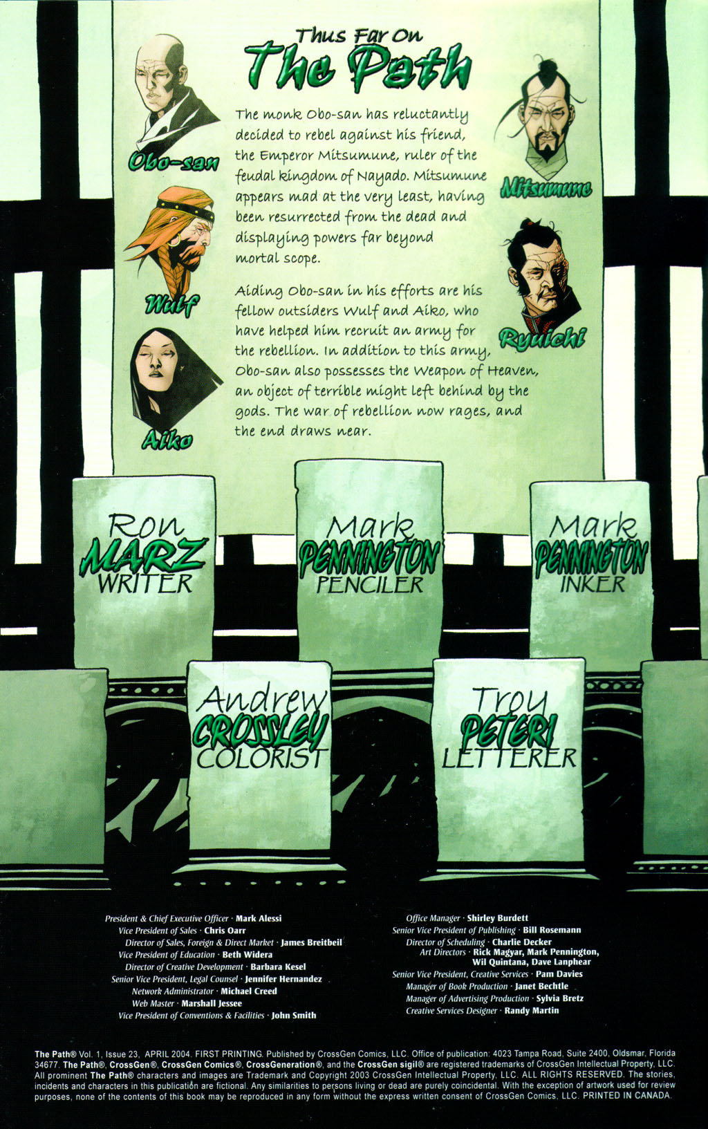 Read online The Path comic -  Issue #23 - 2