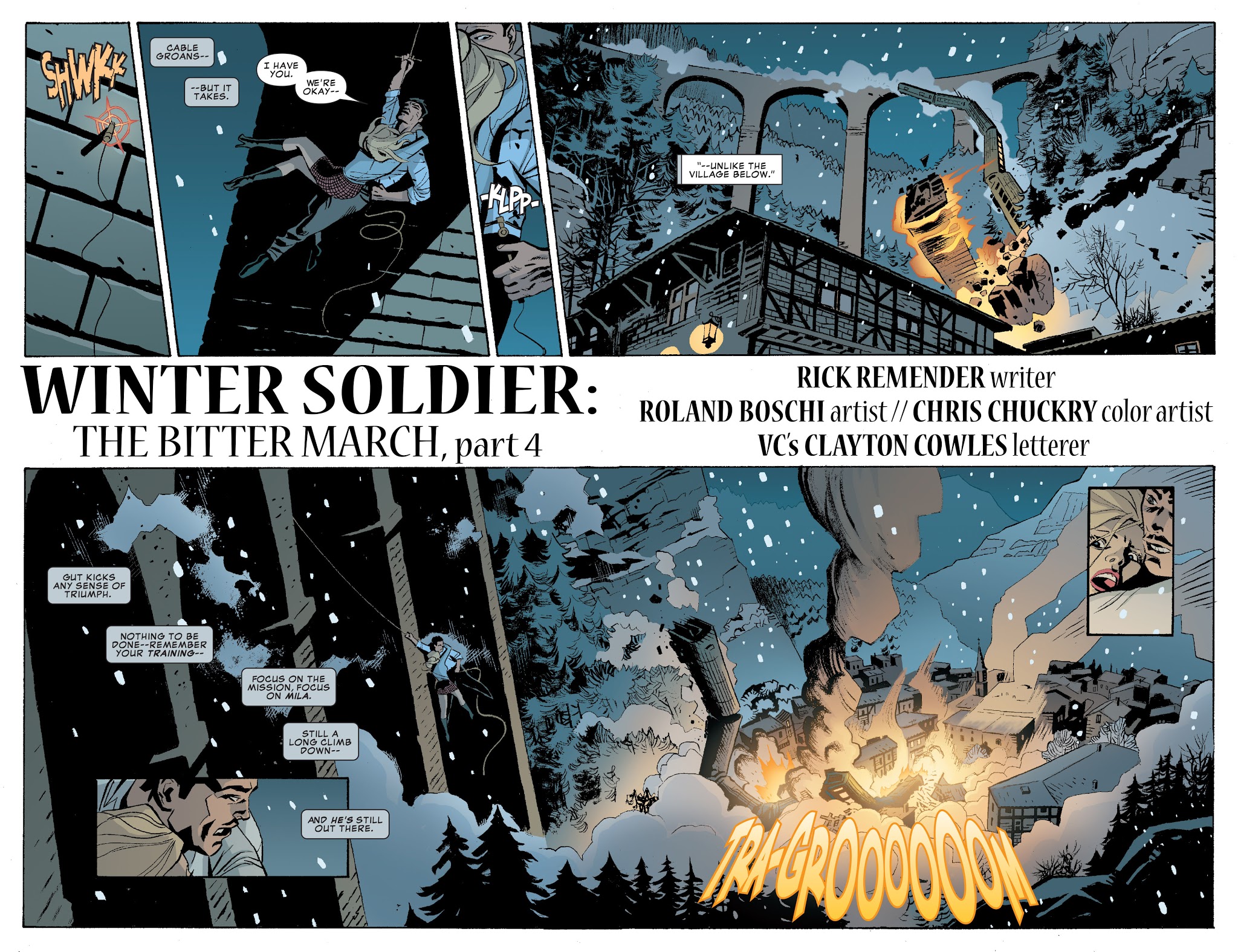 Read online Winter Soldier: The Bitter March comic -  Issue #4 - 4