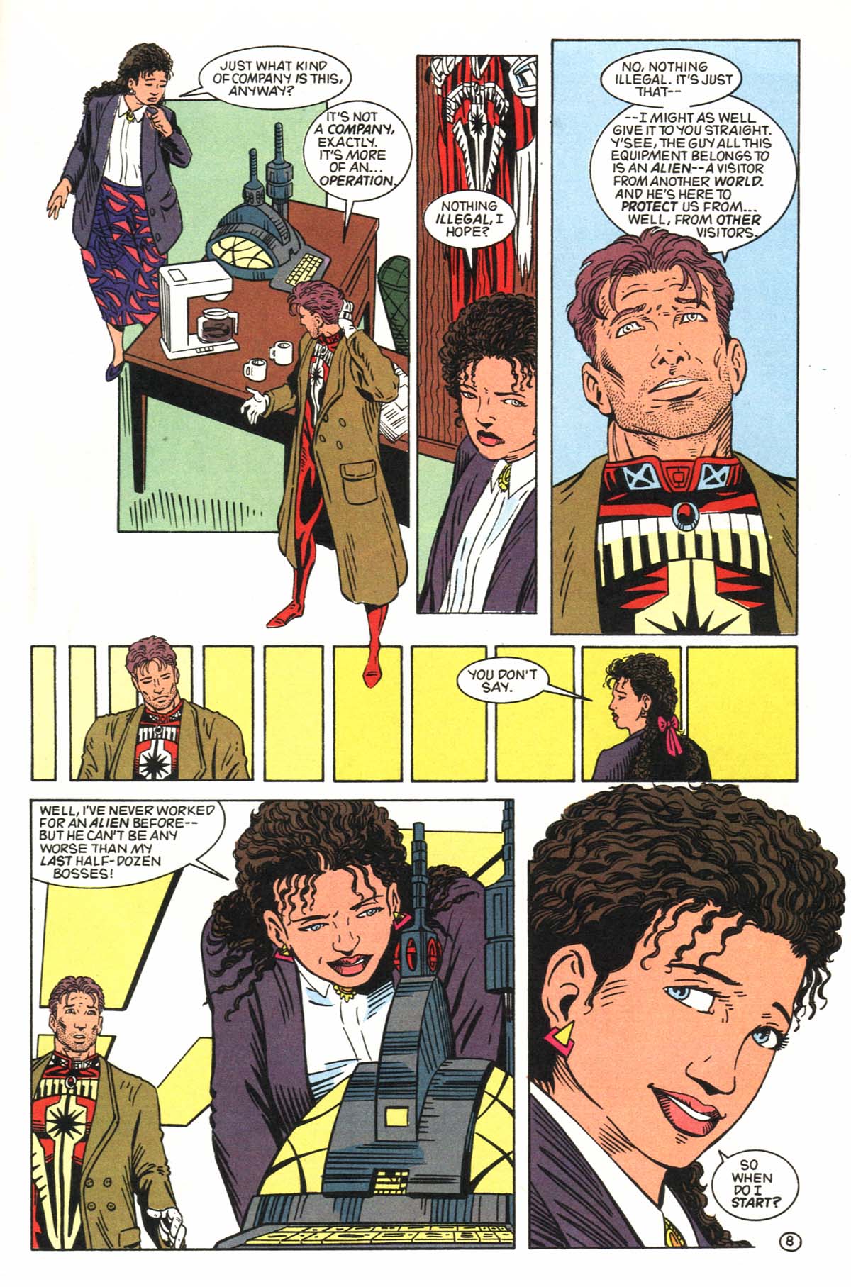 Read online Darkstars comic -  Issue #8 - 9