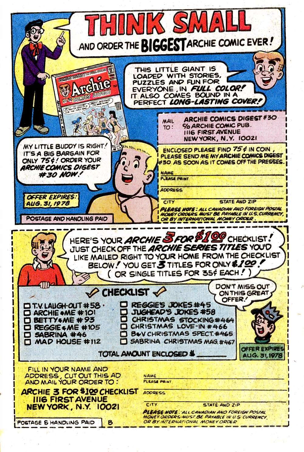 Read online Archie (1960) comic -  Issue #271 - 27