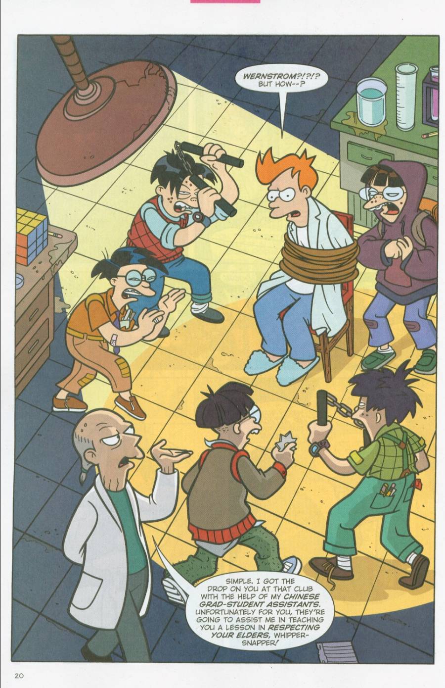 Read online Futurama Comics comic -  Issue #9a - 21