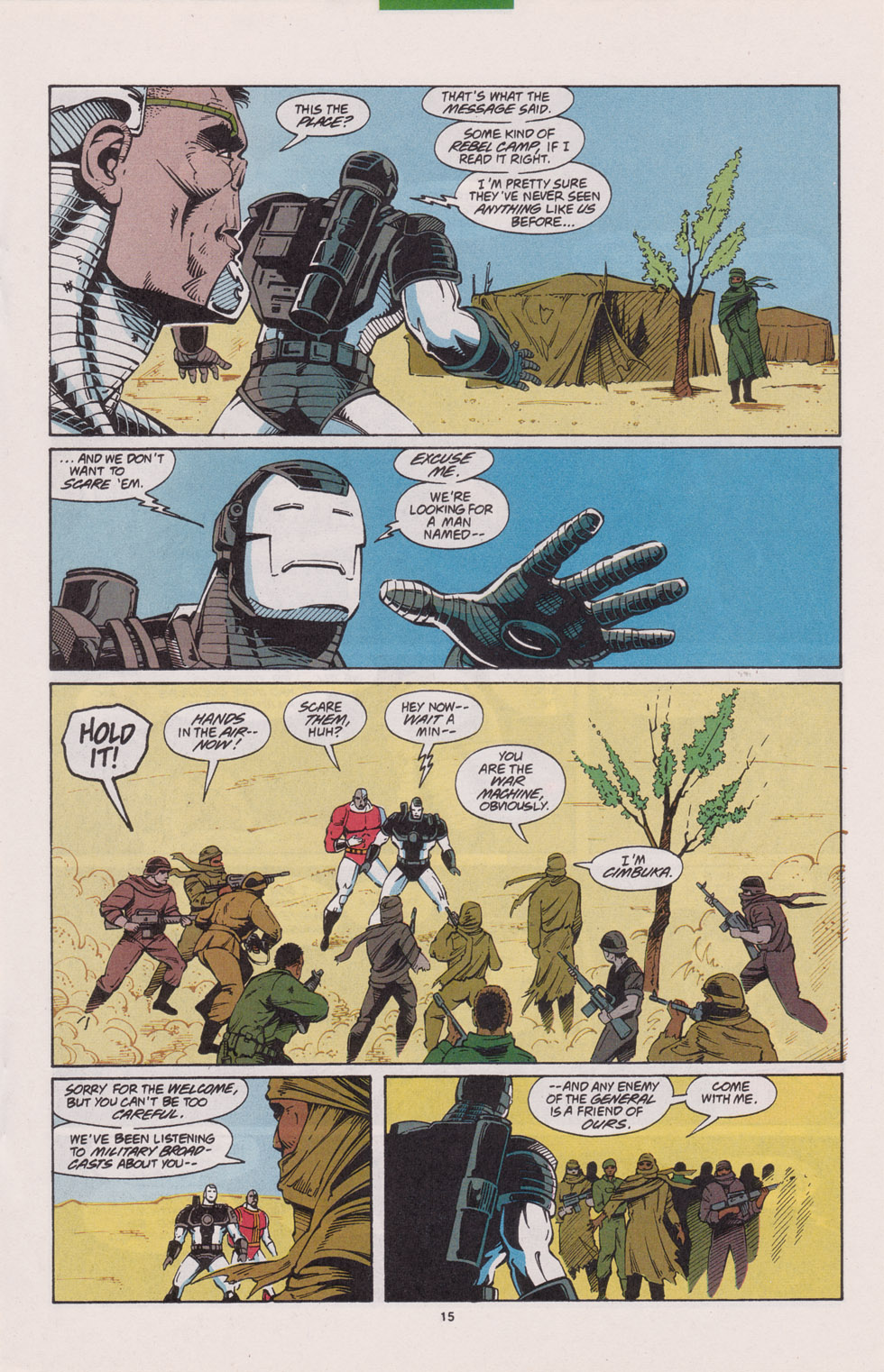 Read online War Machine (1994) comic -  Issue #3 - 12