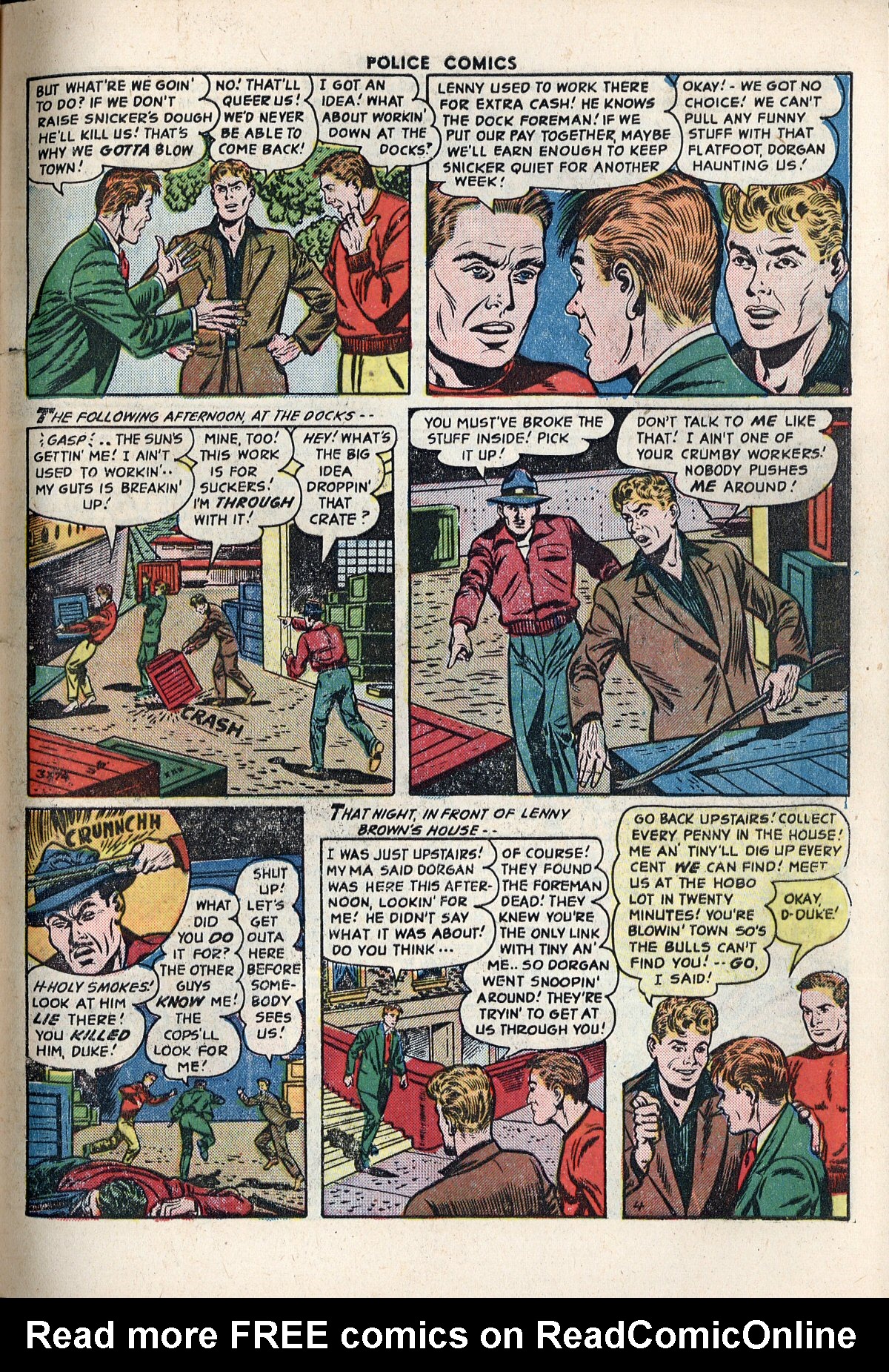 Read online Police Comics comic -  Issue #122 - 31
