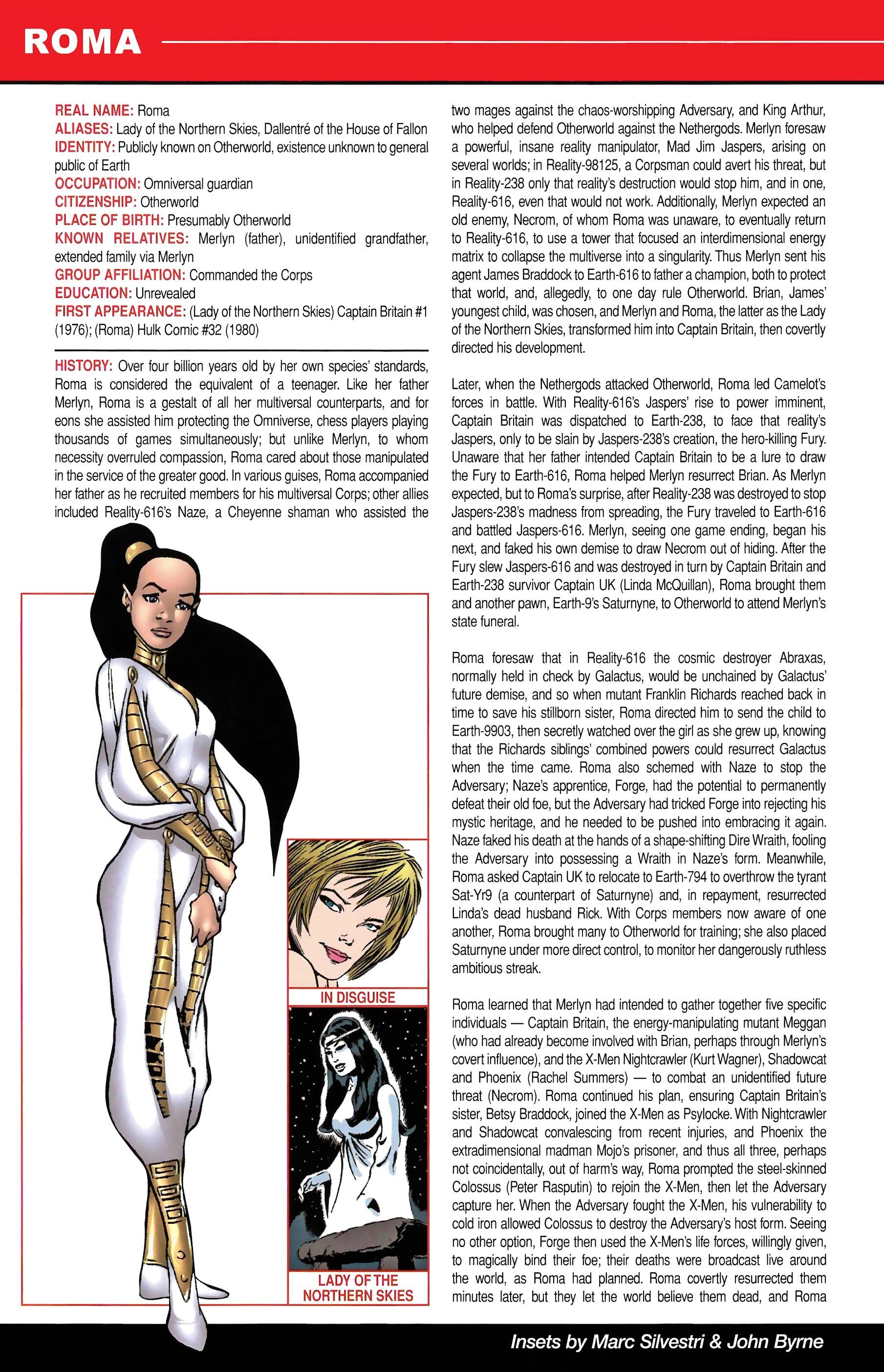 Read online Official Handbook of the Marvel Universe A to Z comic -  Issue # TPB 9 (Part 2) - 98