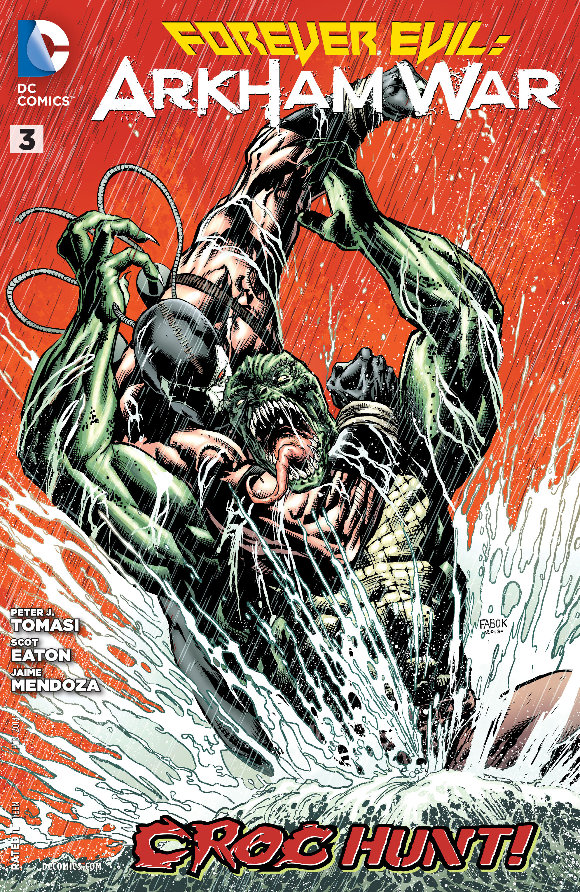 Read online Forever Evil: Arkham War comic -  Issue #3 - 1