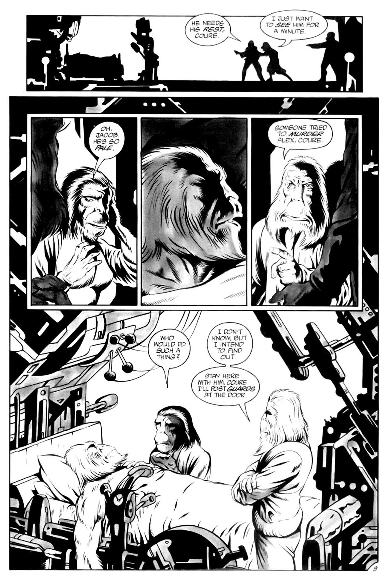 Read online Planet of the Apes (1990) comic -  Issue #5 - 11
