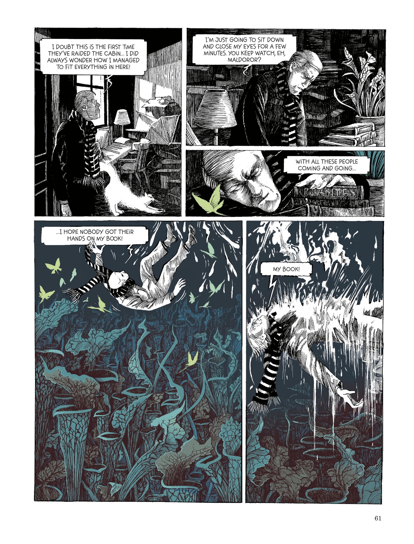 Read online The Monstrous Dreams of Mr. Providence comic -  Issue # TPB - 62