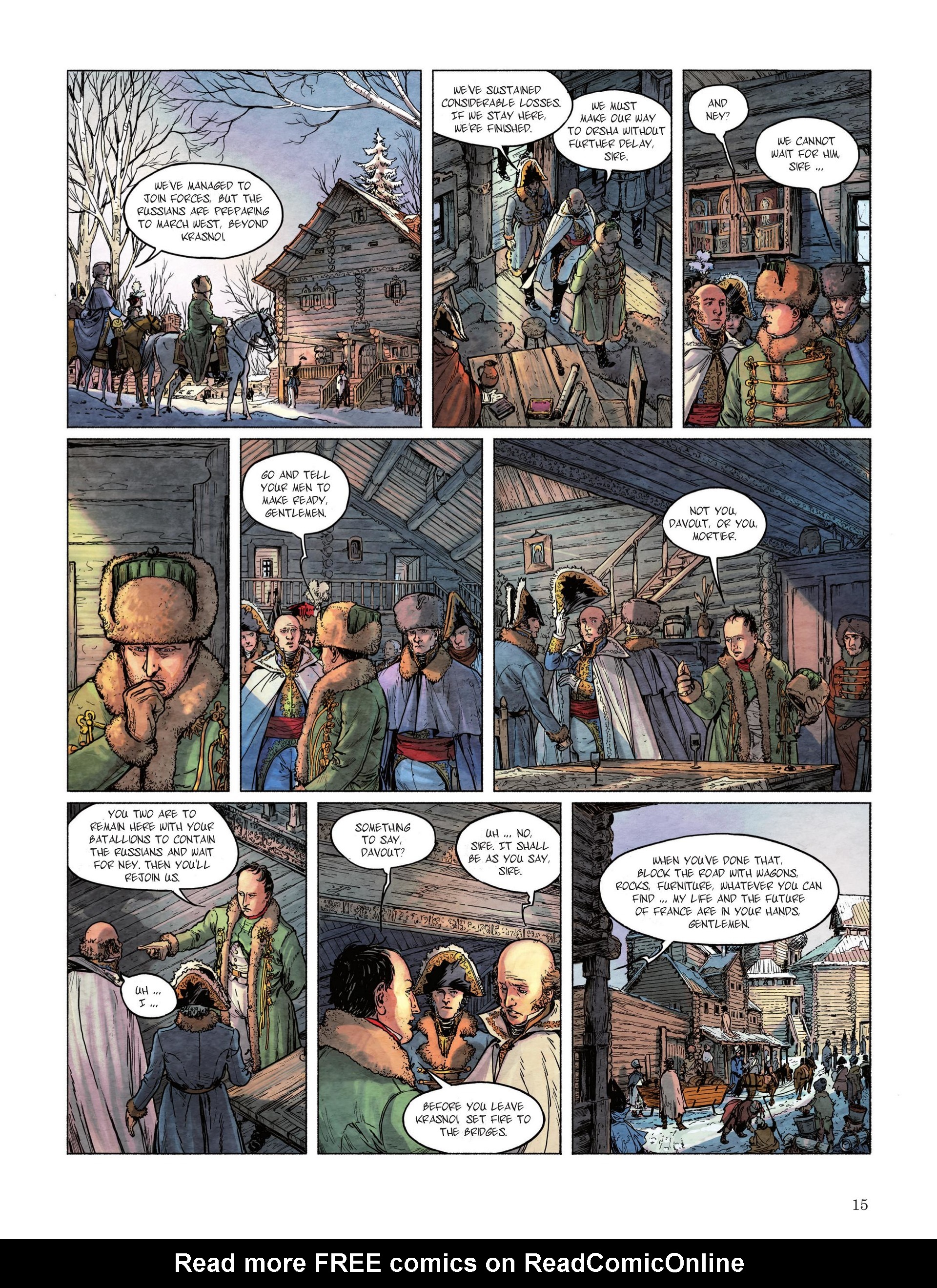 Read online Berezina comic -  Issue # _Edition 3 - 17