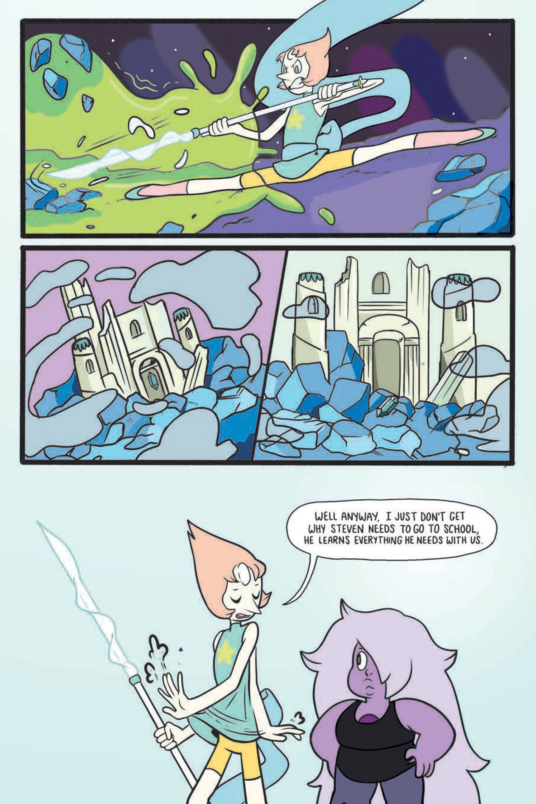 Read online Steven Universe: Too Cool For School comic -  Issue # TPB - 56