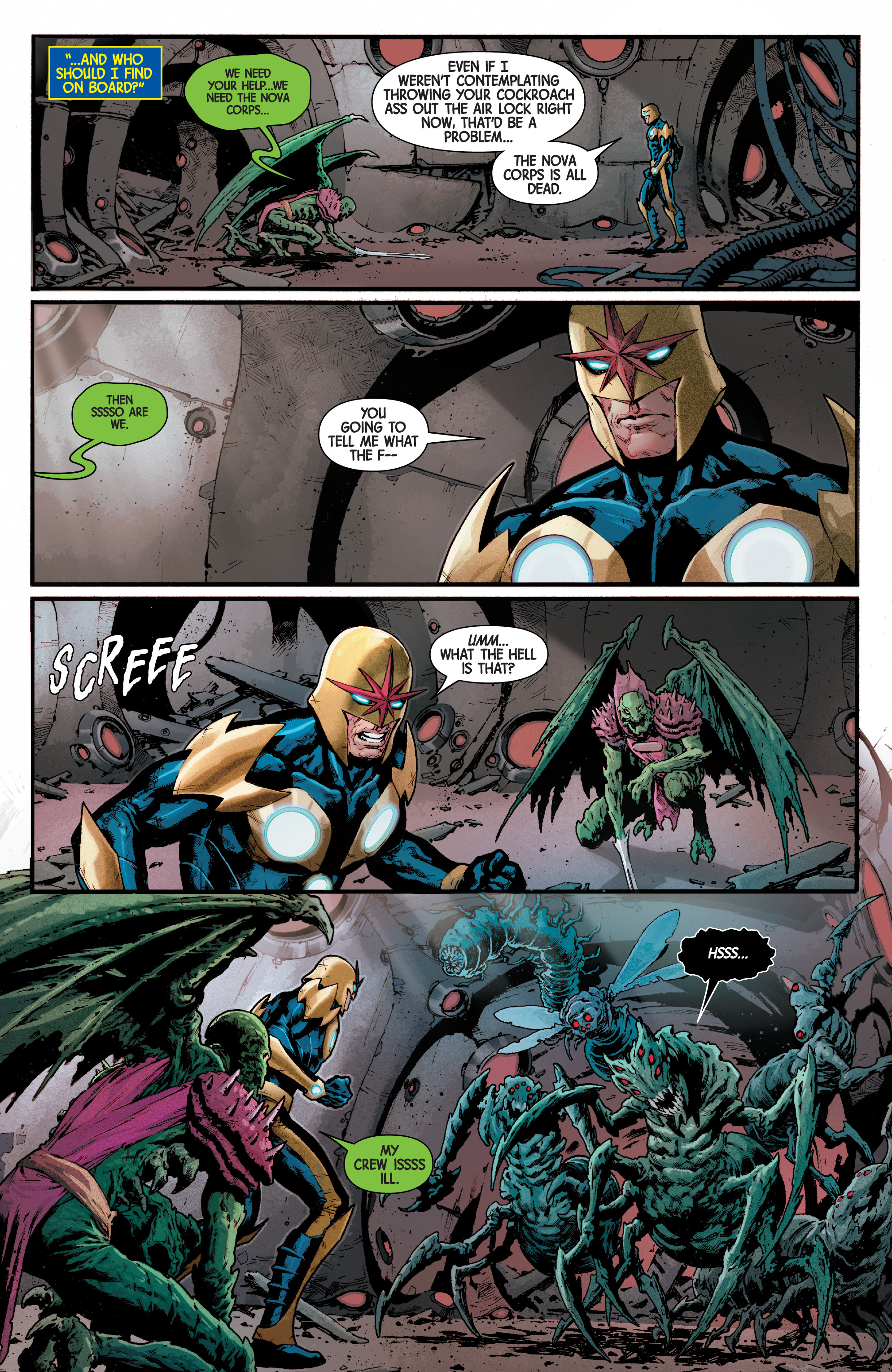 Read online Annihilation - Scourge comic -  Issue # Nova - 5