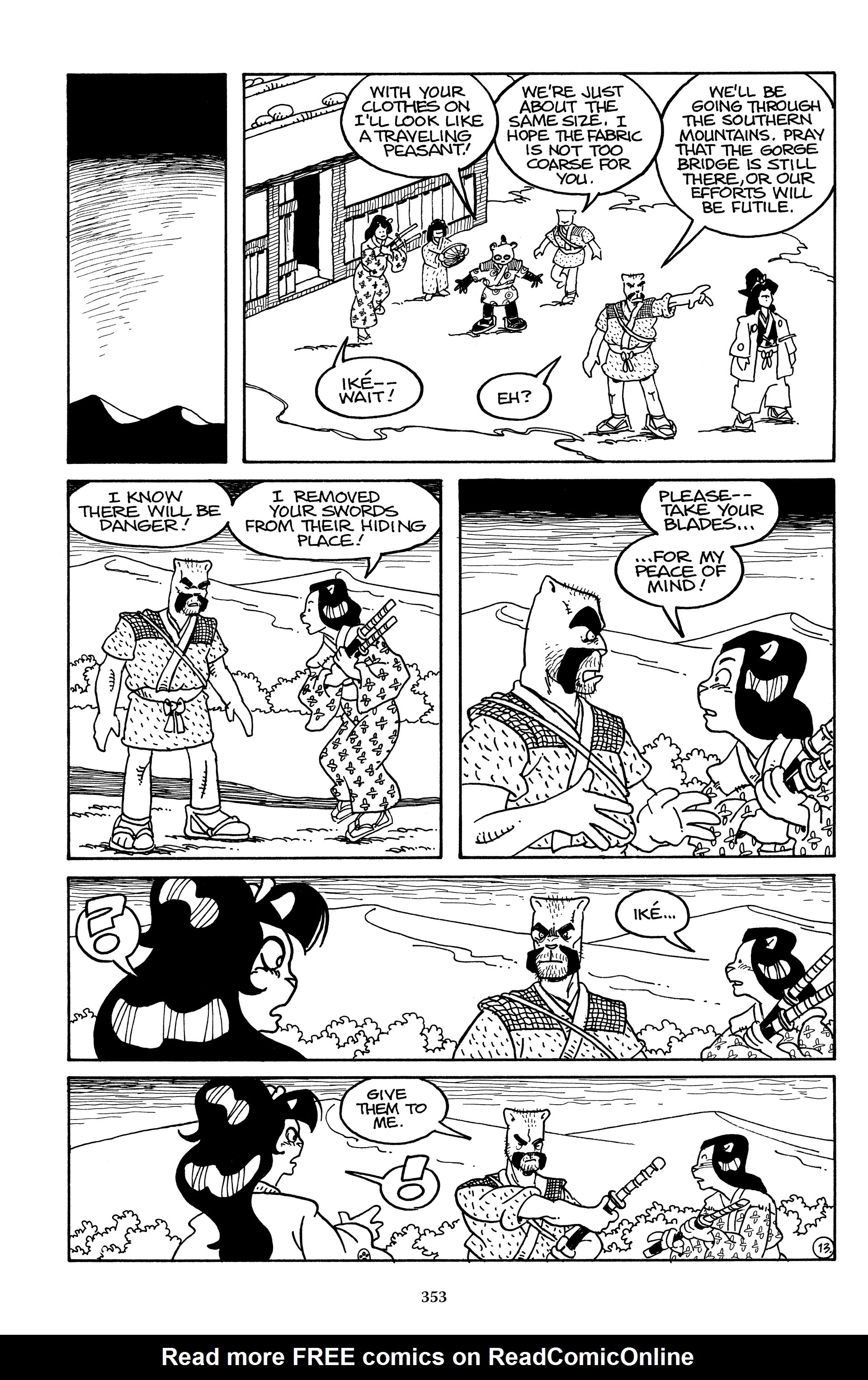 Read online The Usagi Yojimbo Saga (2021) comic -  Issue # TPB 2 (Part 4) - 47