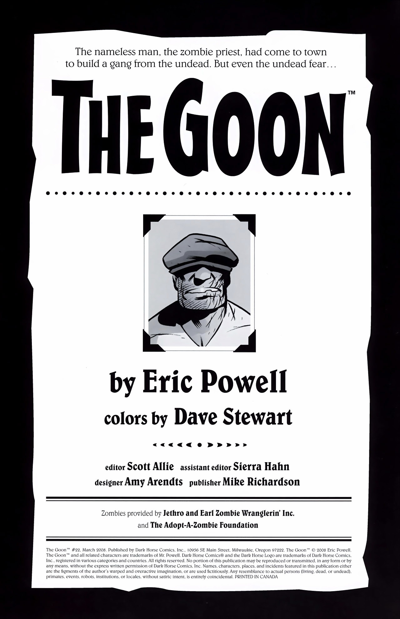 Read online The Goon (2003) comic -  Issue #22 - 2