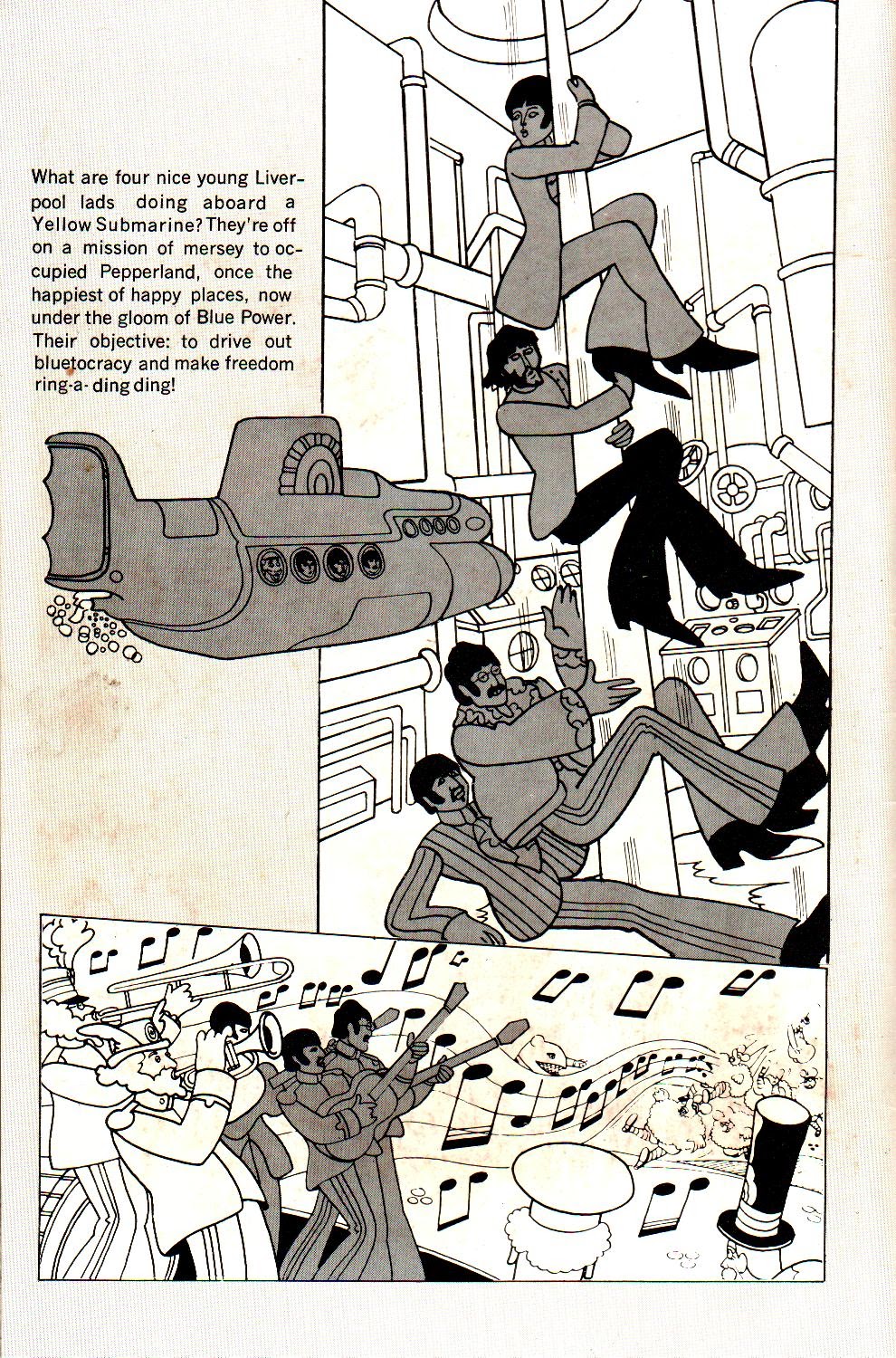 Read online Beatles: Yellow Submarine comic -  Issue # Full - 2