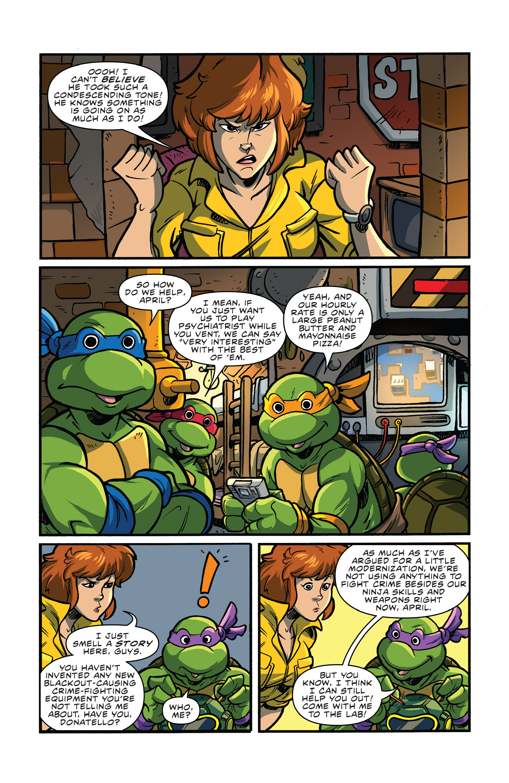 Read online Teenage Mutant Ninja Turtles: Saturday Morning Adventures comic -  Issue #3 - 6