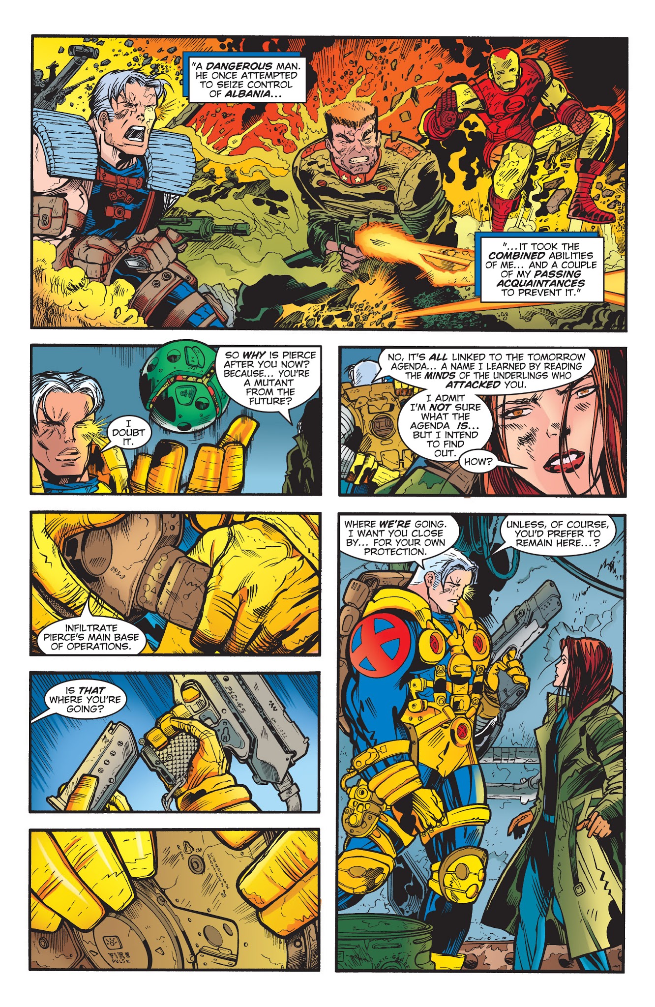 Read online Cable: The Hellfire Hunt comic -  Issue # TPB - 108
