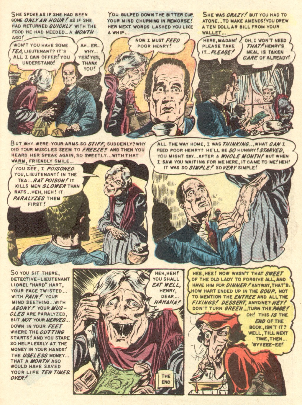 Read online The Vault of Horror (1950) comic -  Issue #37 - 34