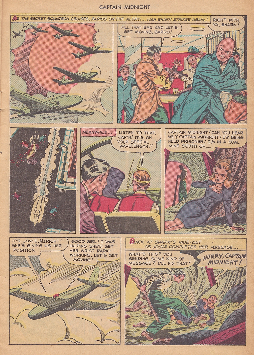 Read online Captain Midnight (1942) comic -  Issue #57 - 7