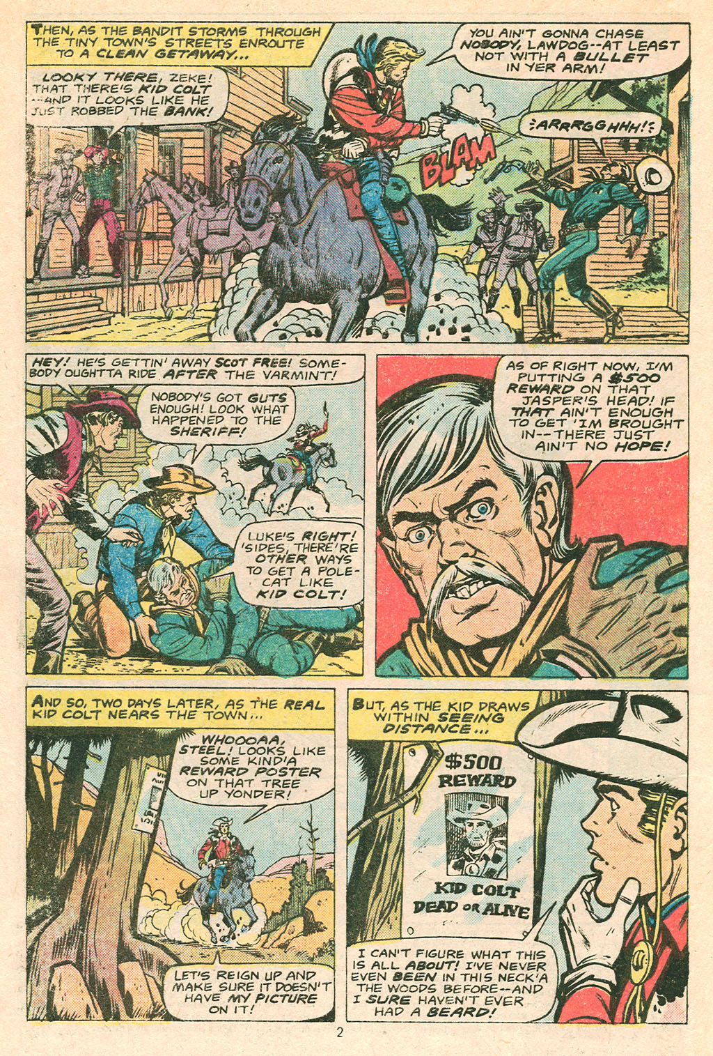 Read online Kid Colt Outlaw comic -  Issue #225 - 4