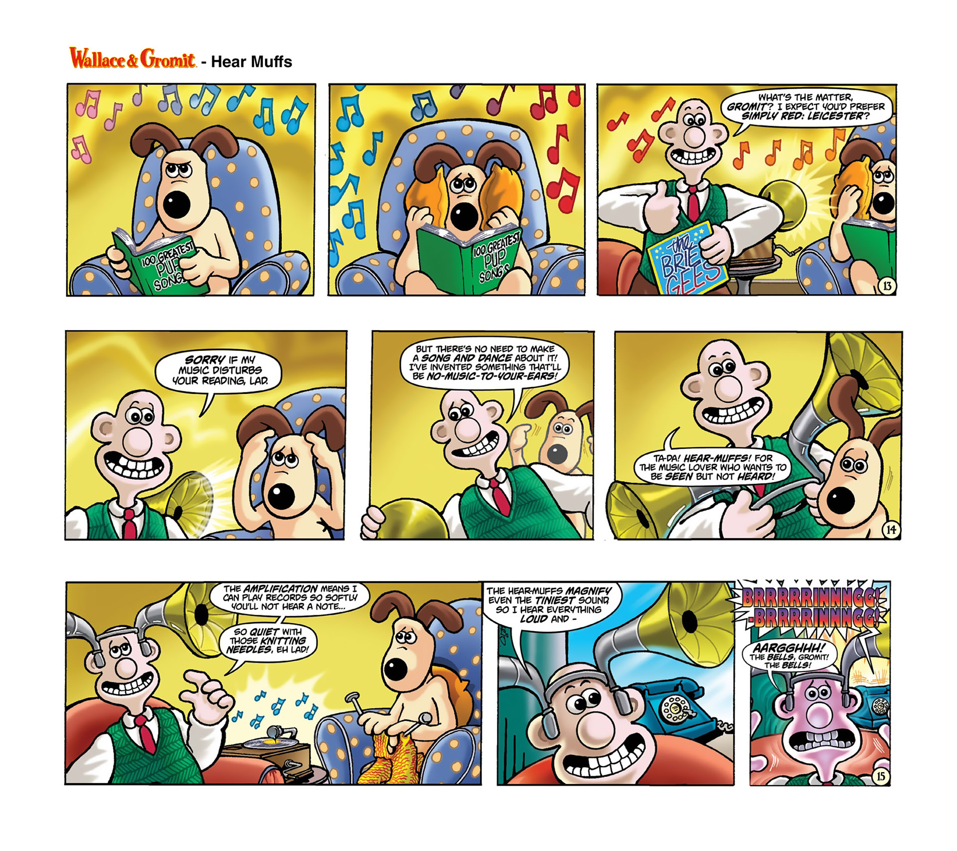 Read online Wallace & Gromit Dailies comic -  Issue #1 - 6