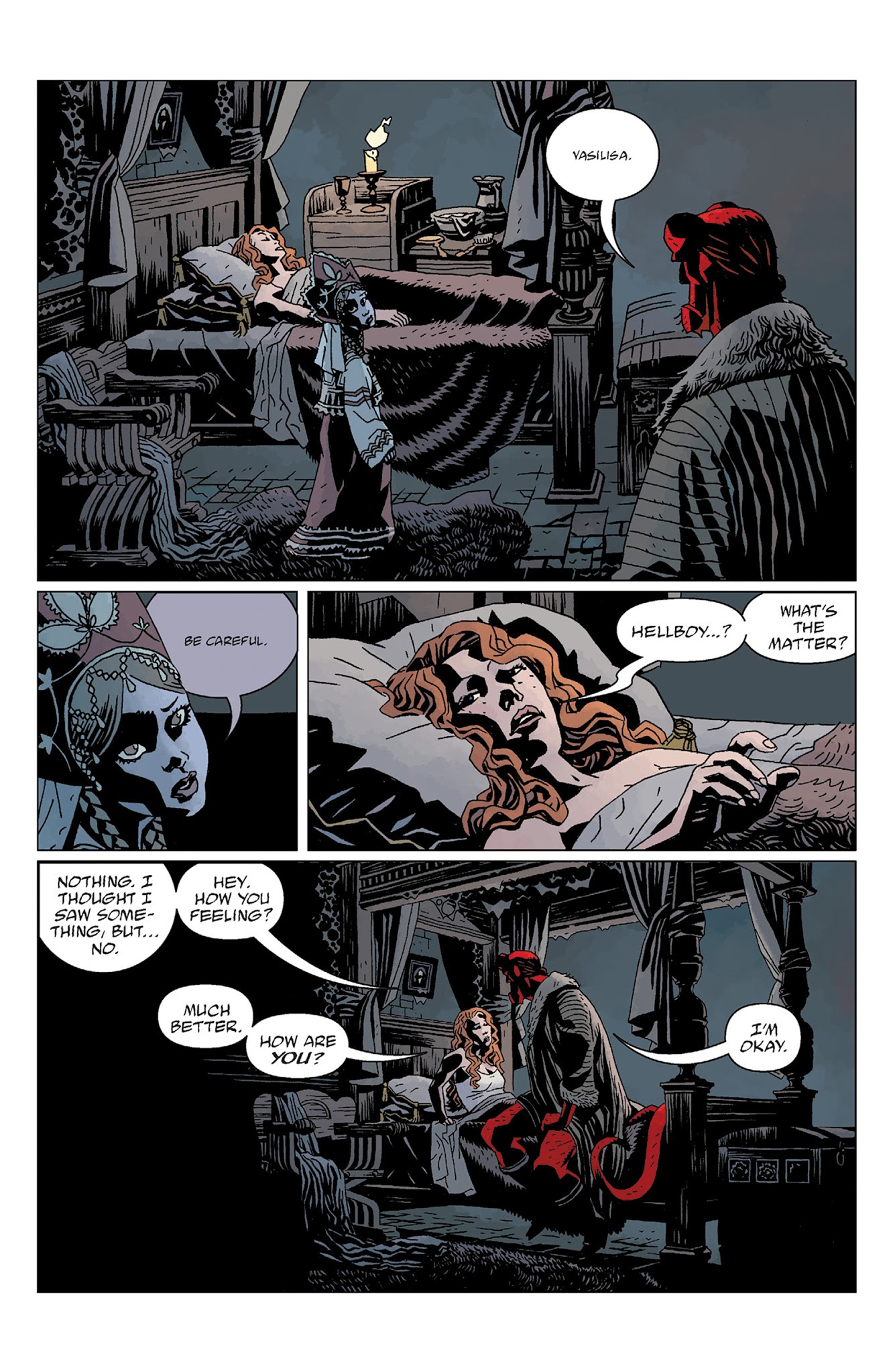 Read online Hellboy: The Wild Hunt comic -  Issue # TPB - 139