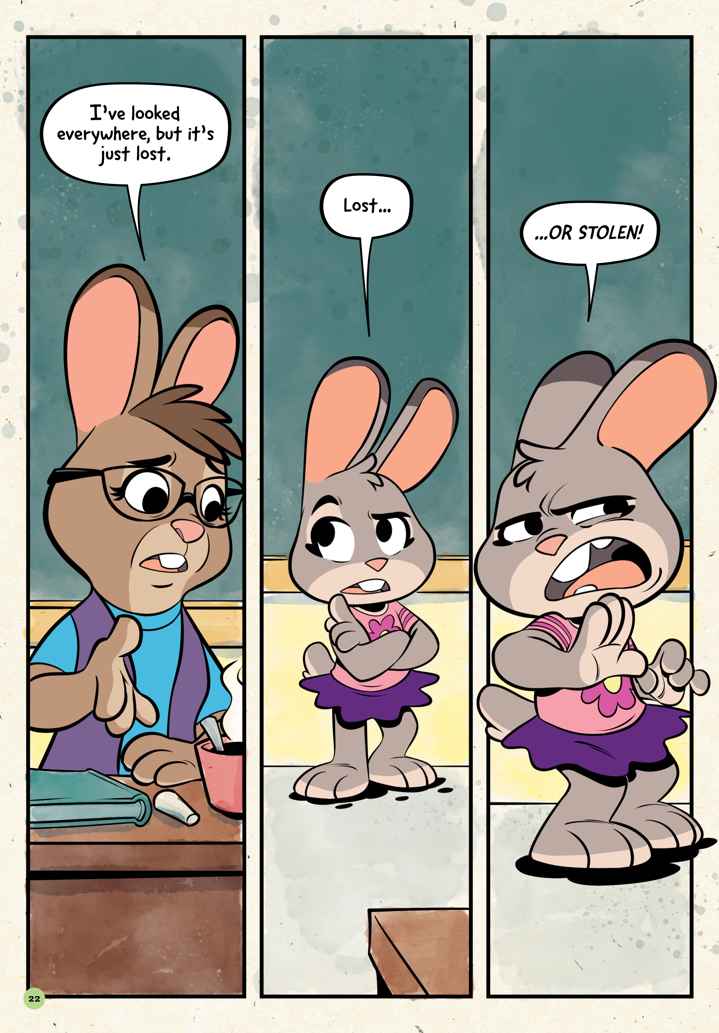 Read online Zootopia: A Hard Day's Work comic -  Issue # Full - 22