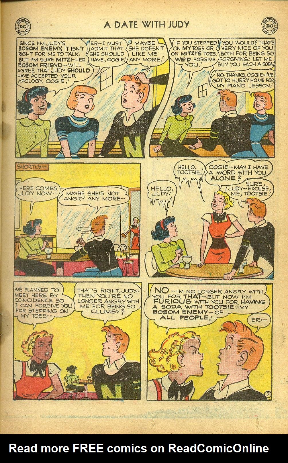 Read online A Date with Judy comic -  Issue #23 - 17