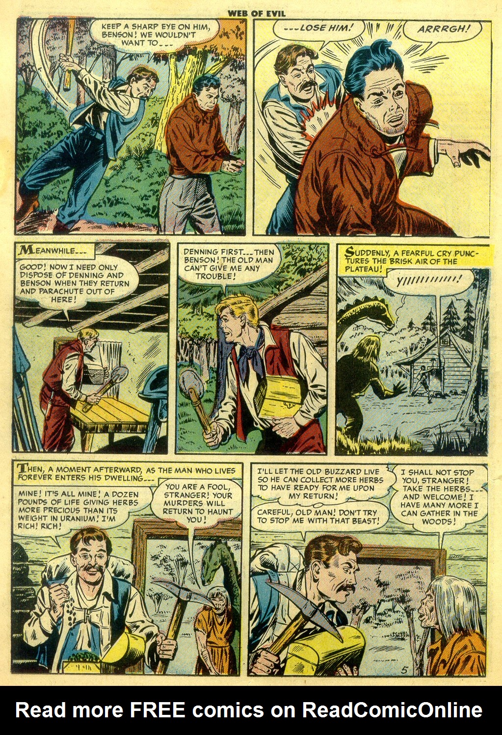 Read online Web of Evil comic -  Issue #21 - 15