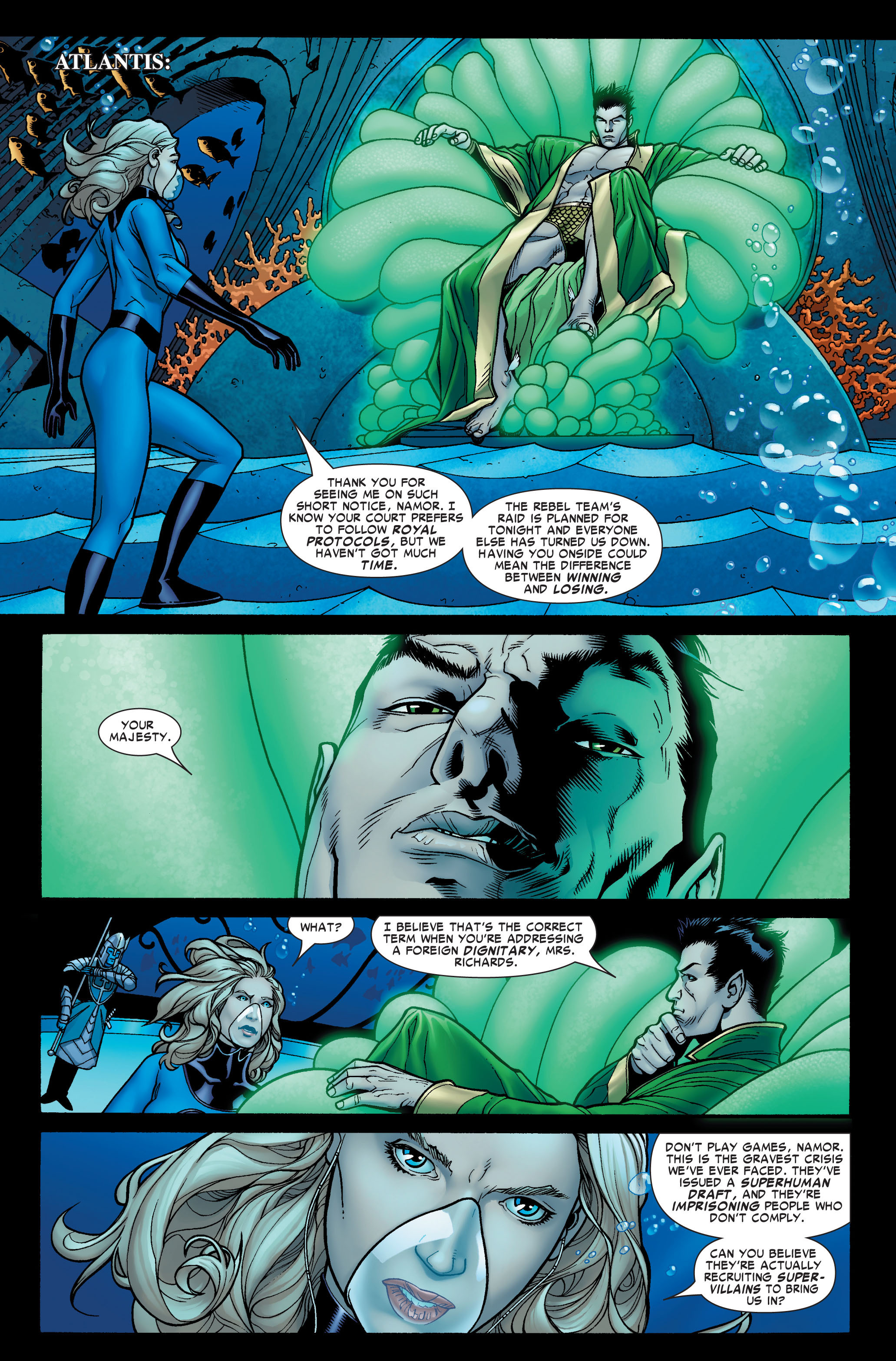 Read online Civil War (2006) comic -  Issue #6 - 9