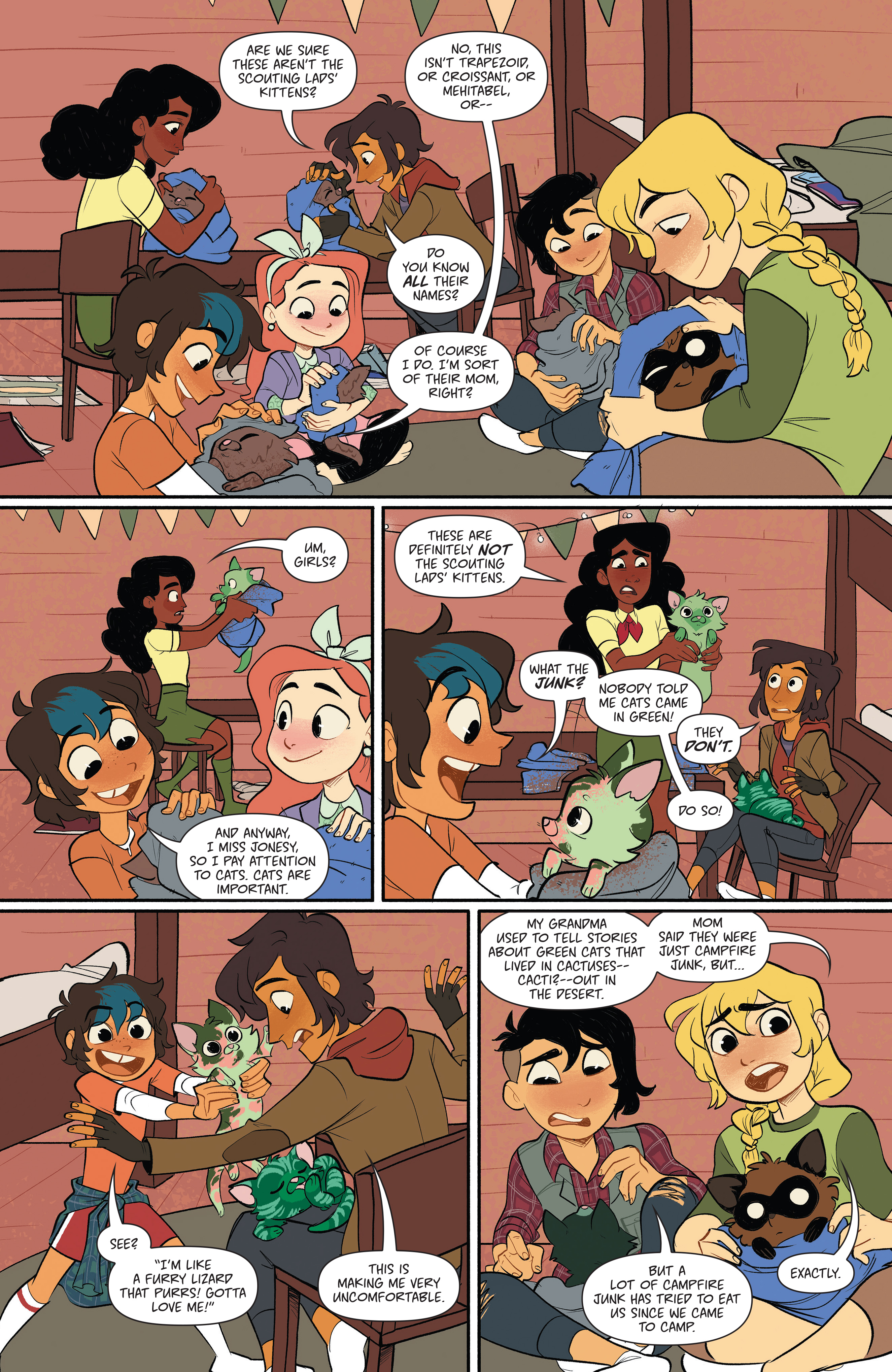Read online Lumberjanes: Campfire Songs comic -  Issue # TPB - 57