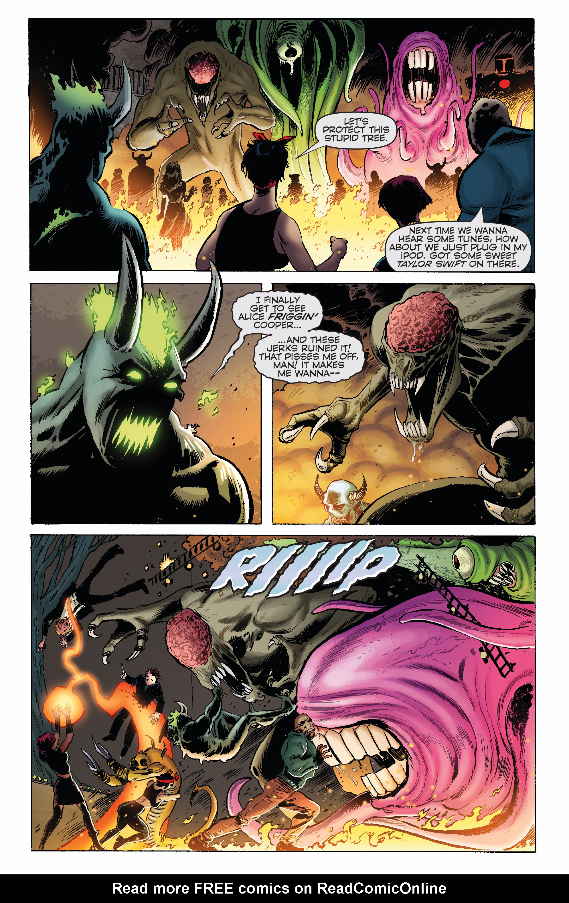 Read online Alice Cooper Vs. Chaos! comic -  Issue #3 - 6