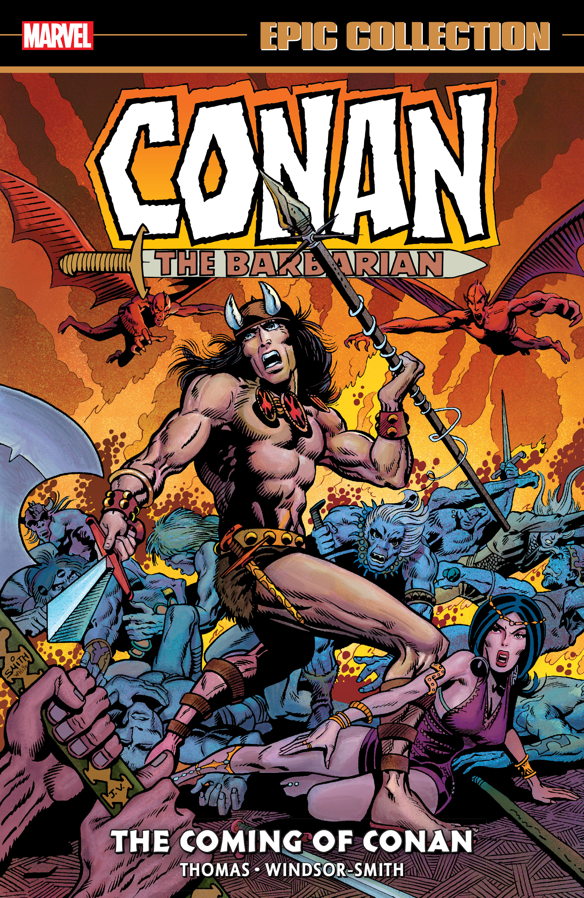 Read online Conan The Barbarian Epic Collection: The Original Marvel Years - The Coming Of Conan comic -  Issue # TPB (Part 1) - 1