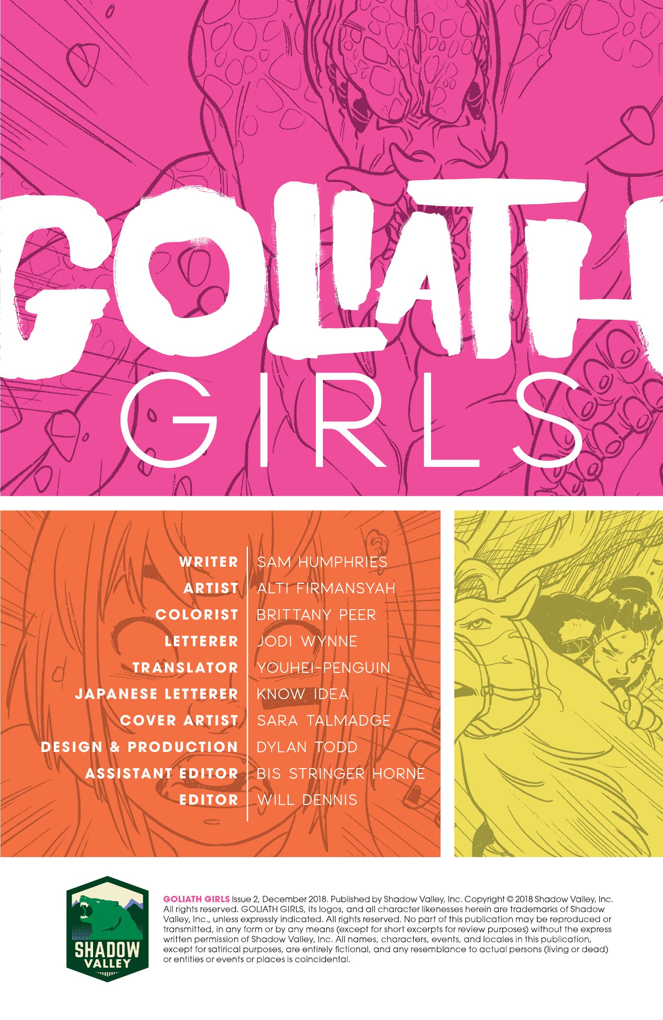 Read online Goliath Girls comic -  Issue #2 - 2