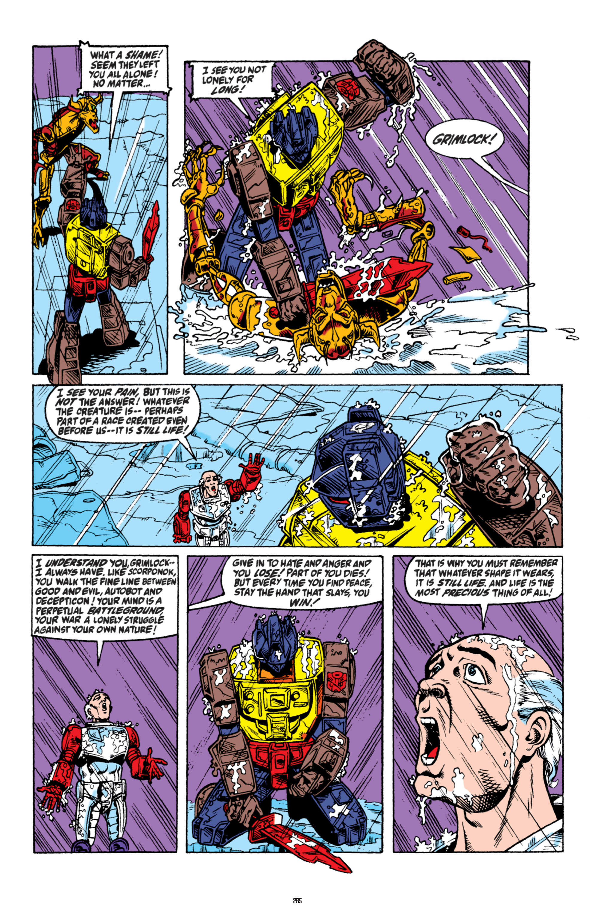 Read online The Transformers Classics comic -  Issue # TPB 6 - 282