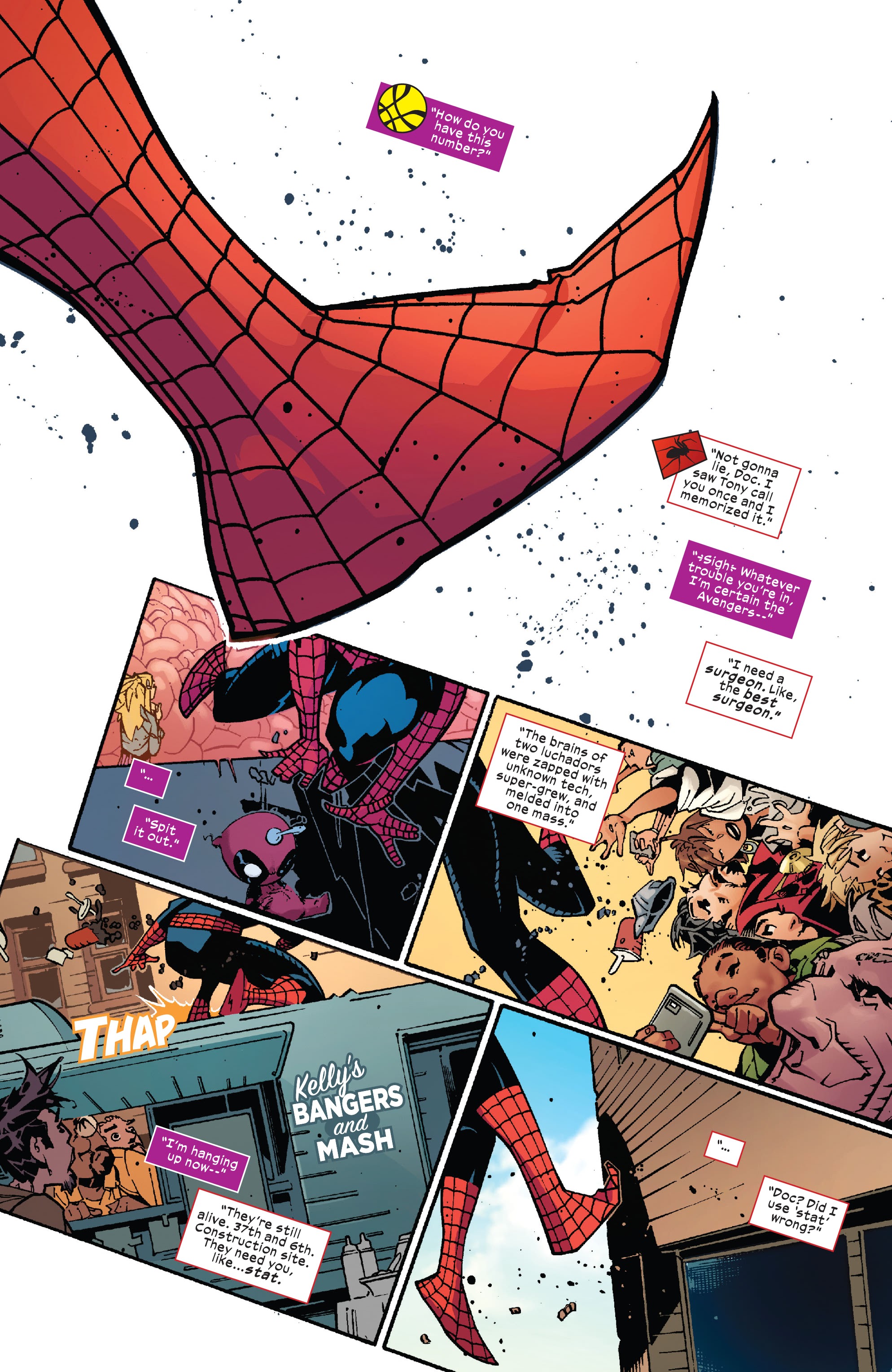 Read online Non-Stop Spider-Man comic -  Issue #4 - 4