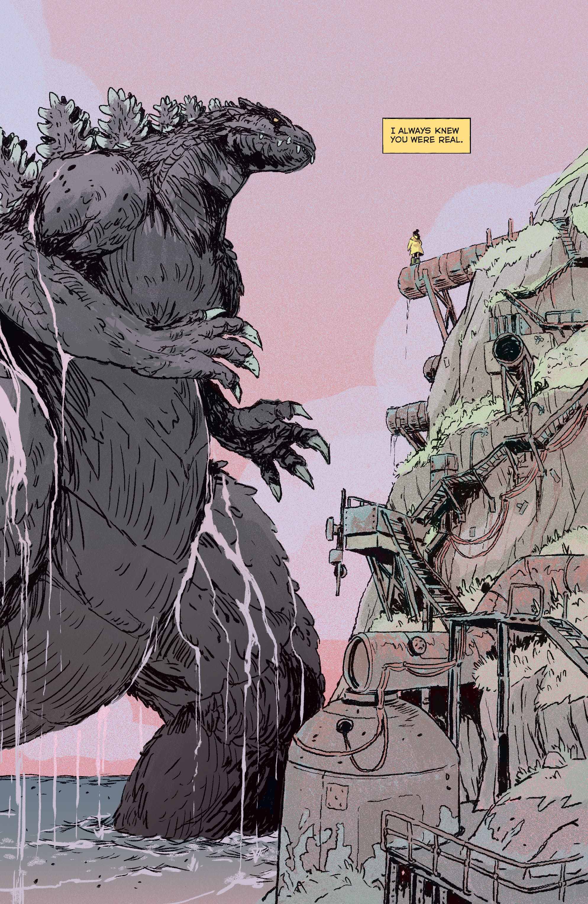 Read online Godzilla Rivals II: Vs. Battra comic -  Issue # Full - 25
